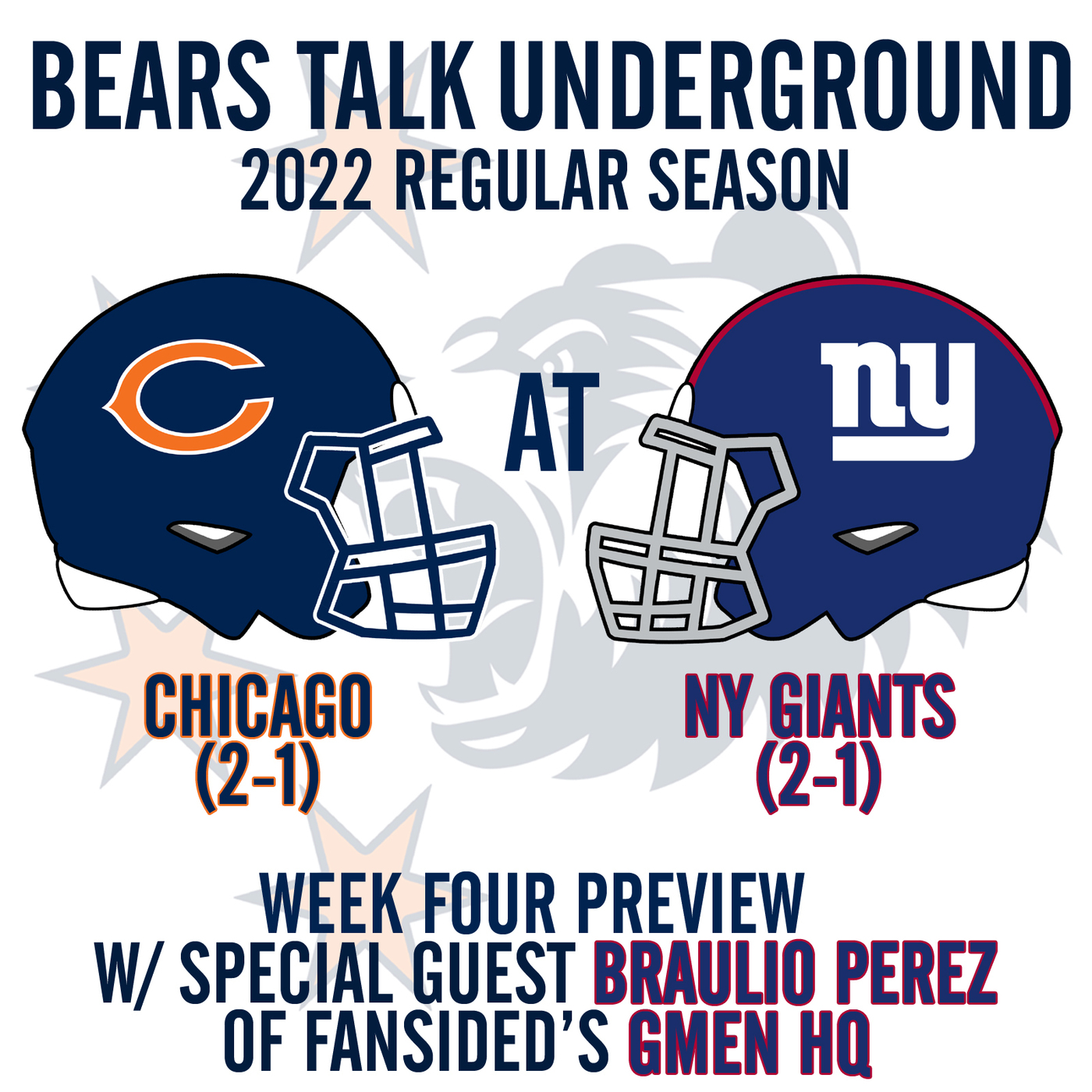 Week Four Preview - Bears at Giants w/Braulio Perez of Fansided’s GMen HQ episode artwork