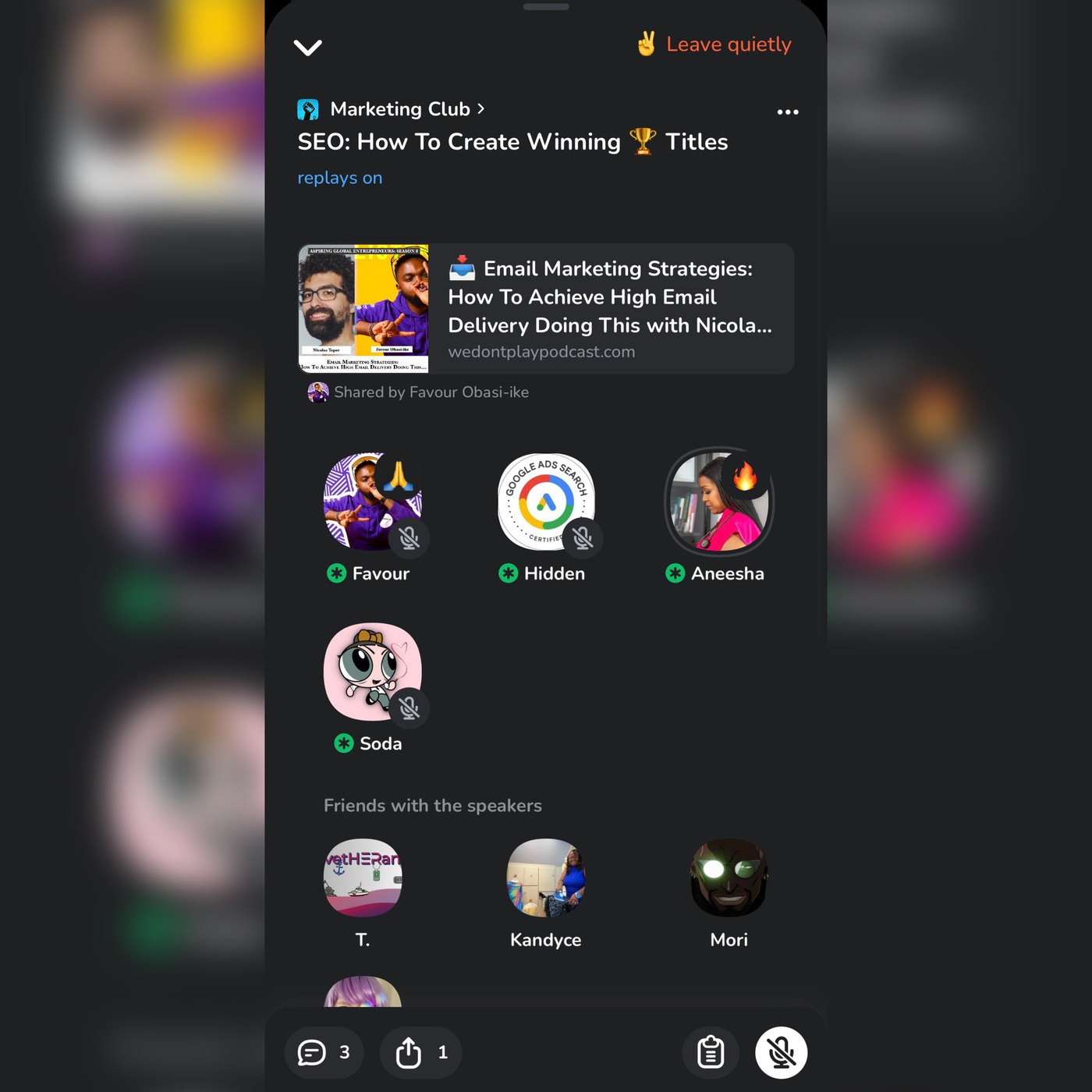 SEO: How To Create Winning 🏆 Titles | Clubhouse App Room 🔊