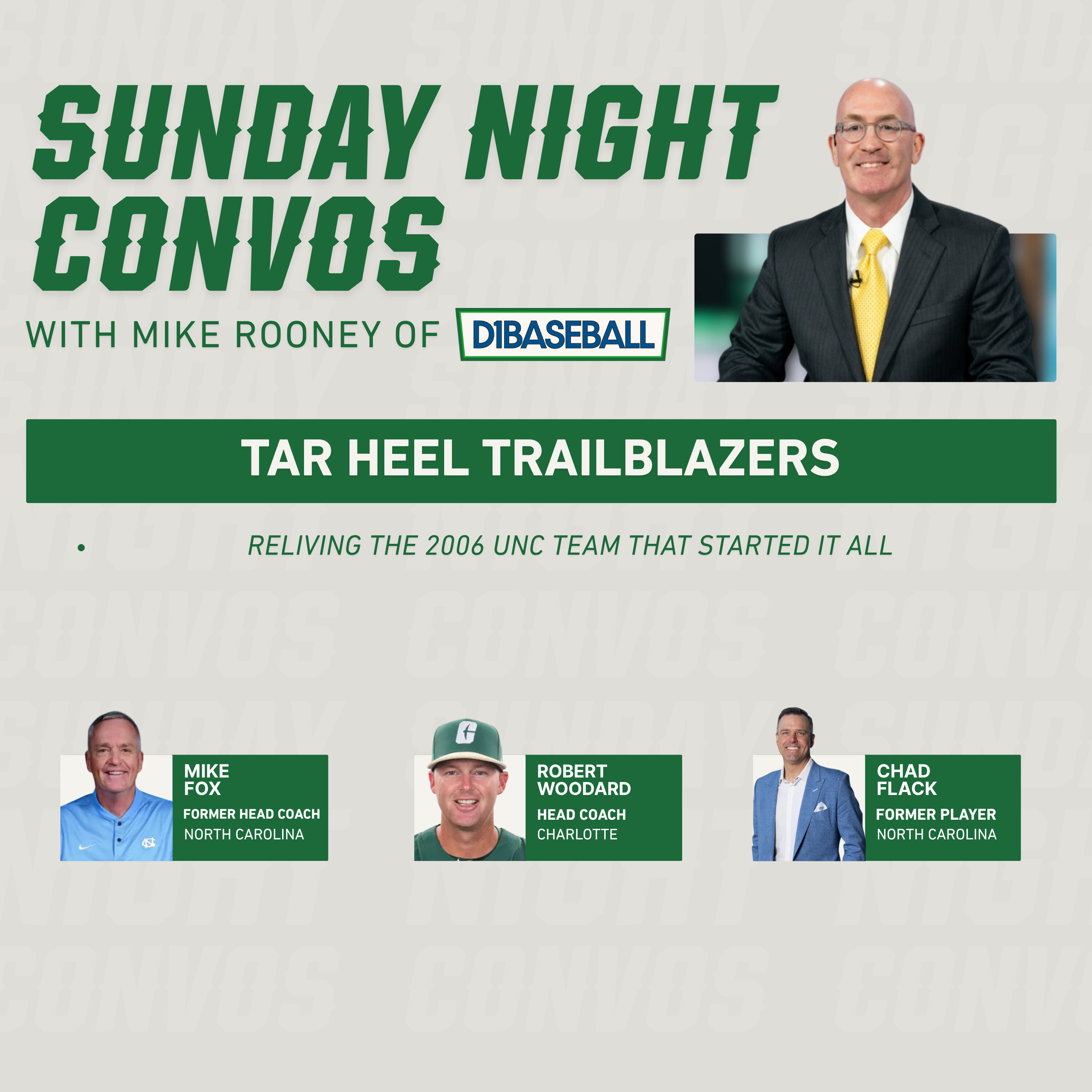 Tar Heel Trailblazers: The Team That Started It All [Sunday Night Conversations] episode artwork