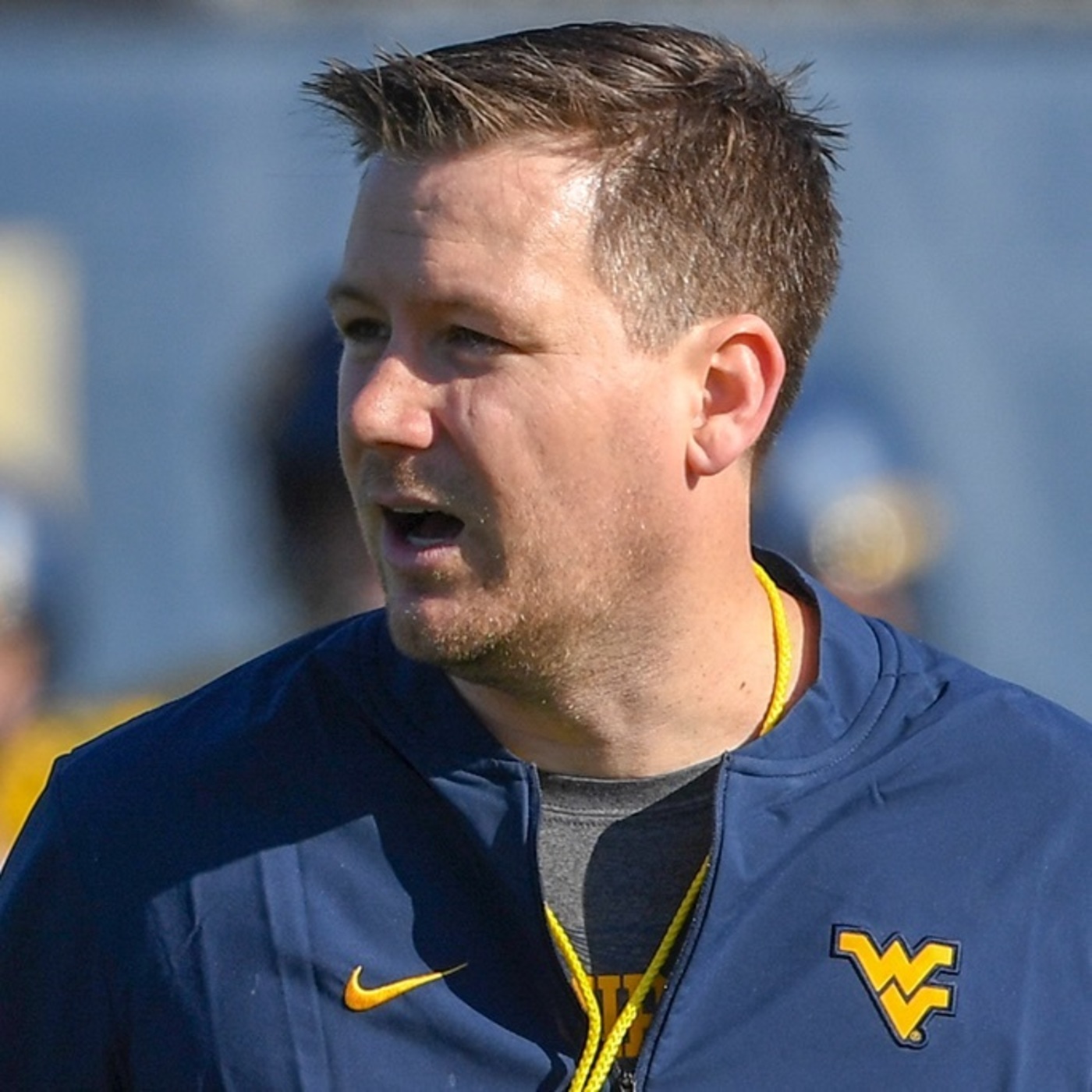 WVU TEs/WRs coach Travis Trickett | 4-2-19