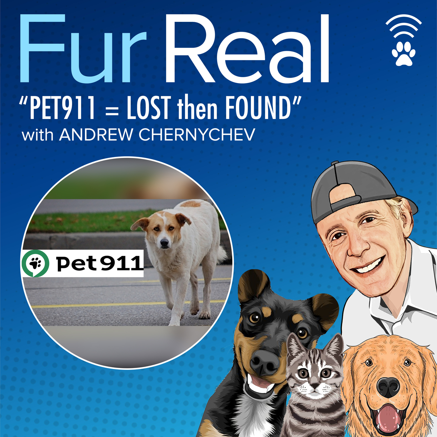 "PET911 = LOST then FOUND" with Andrew Chernychev