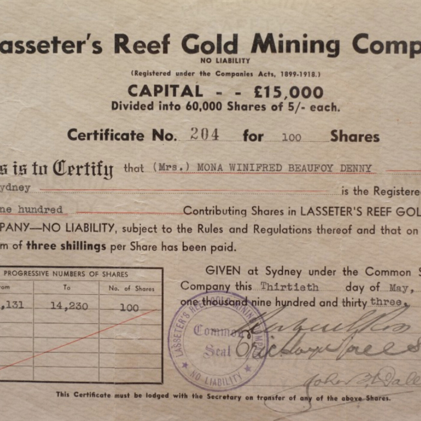 298 - Lasseter's Reef  (Live in Perth)