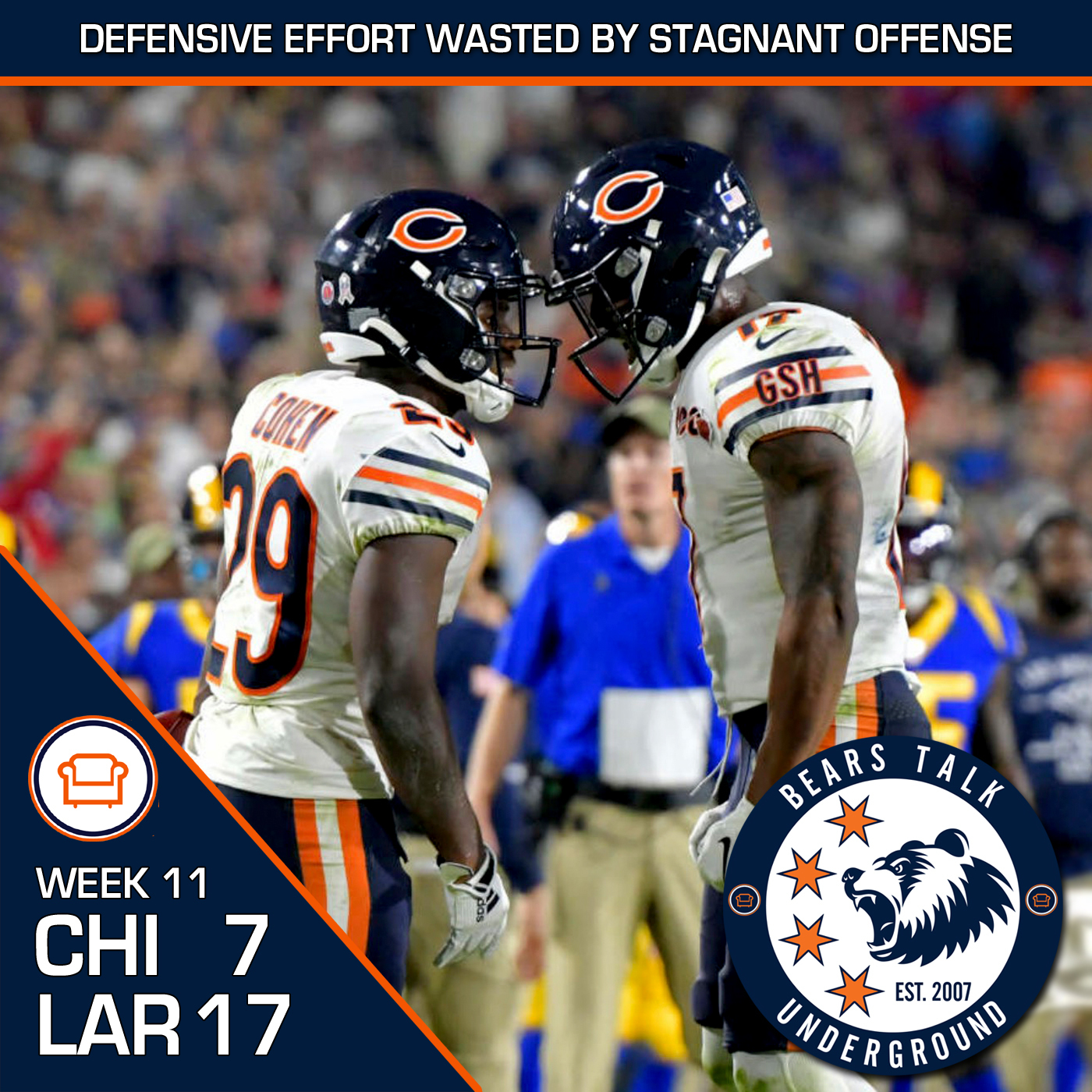 Week Eleven Review - Bears Fall Out of Playoff Race vs Rams episode artwork