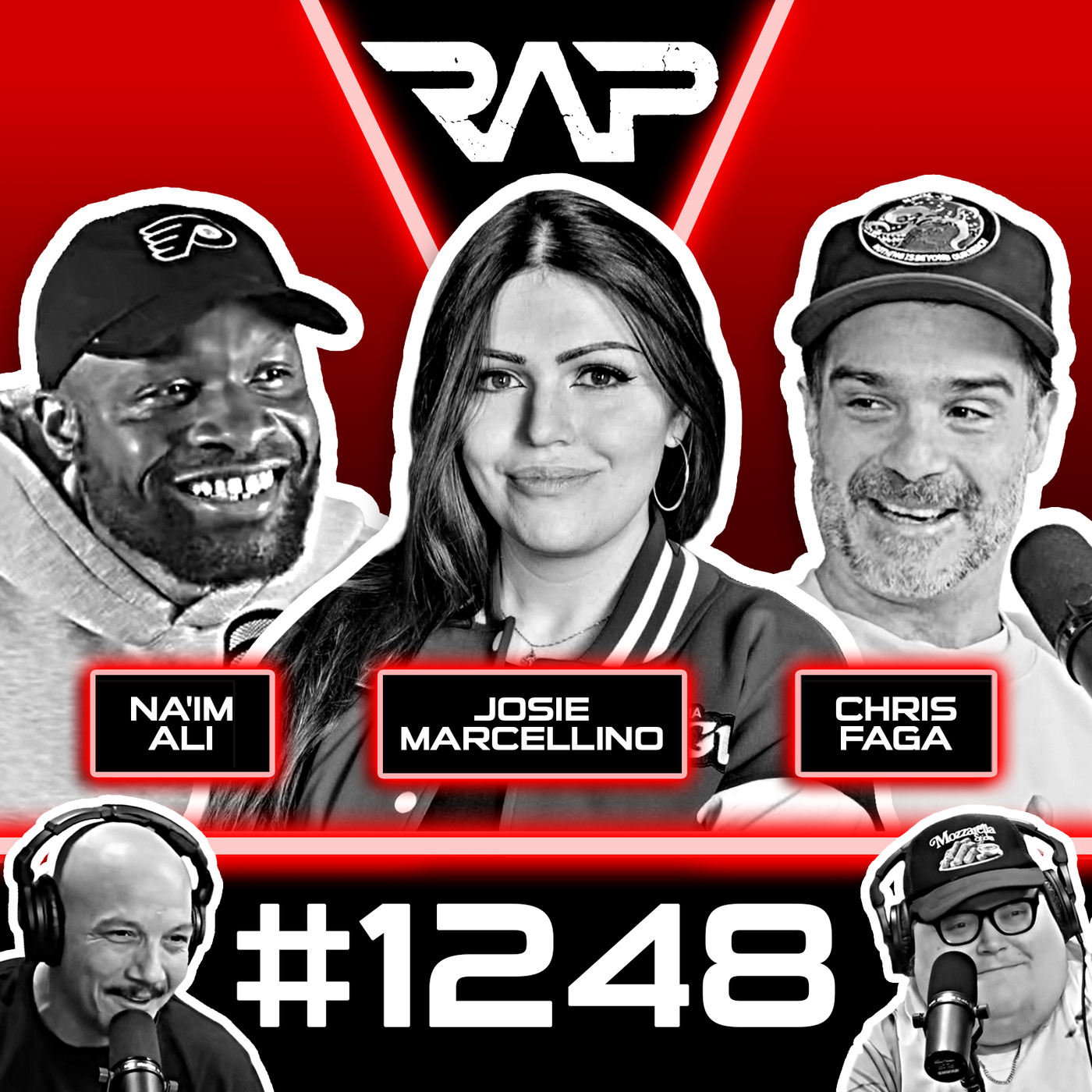 1248. Na'im Ali, Chris Faga and Josie Marcellino