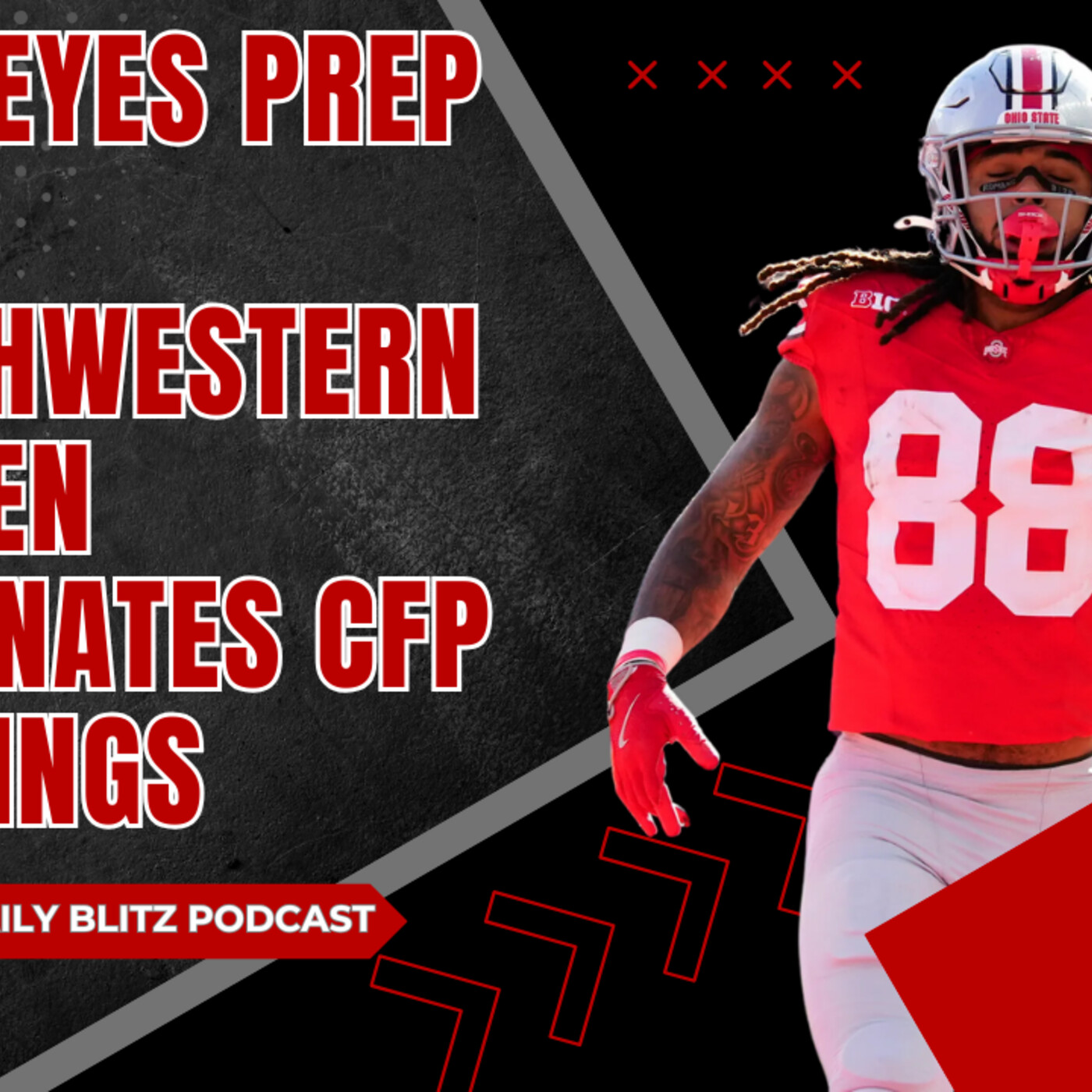 #Buckeyes Prep for Northwestern | Big Ten Dominates CFP Rankings