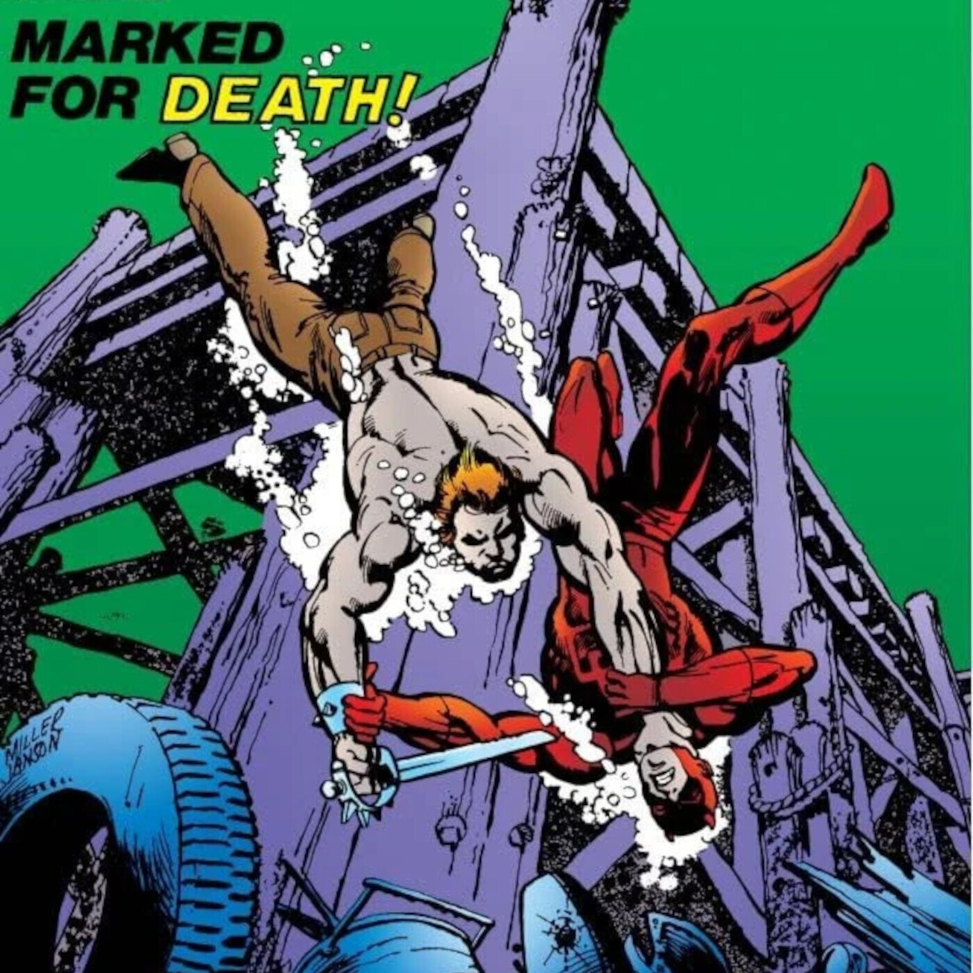 cover of episode Daredevil is MARKED FOR DEATH