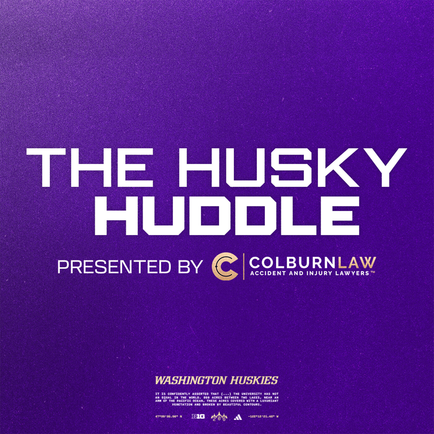 The Husky Huddle presented by Colburn Law podcast artwork