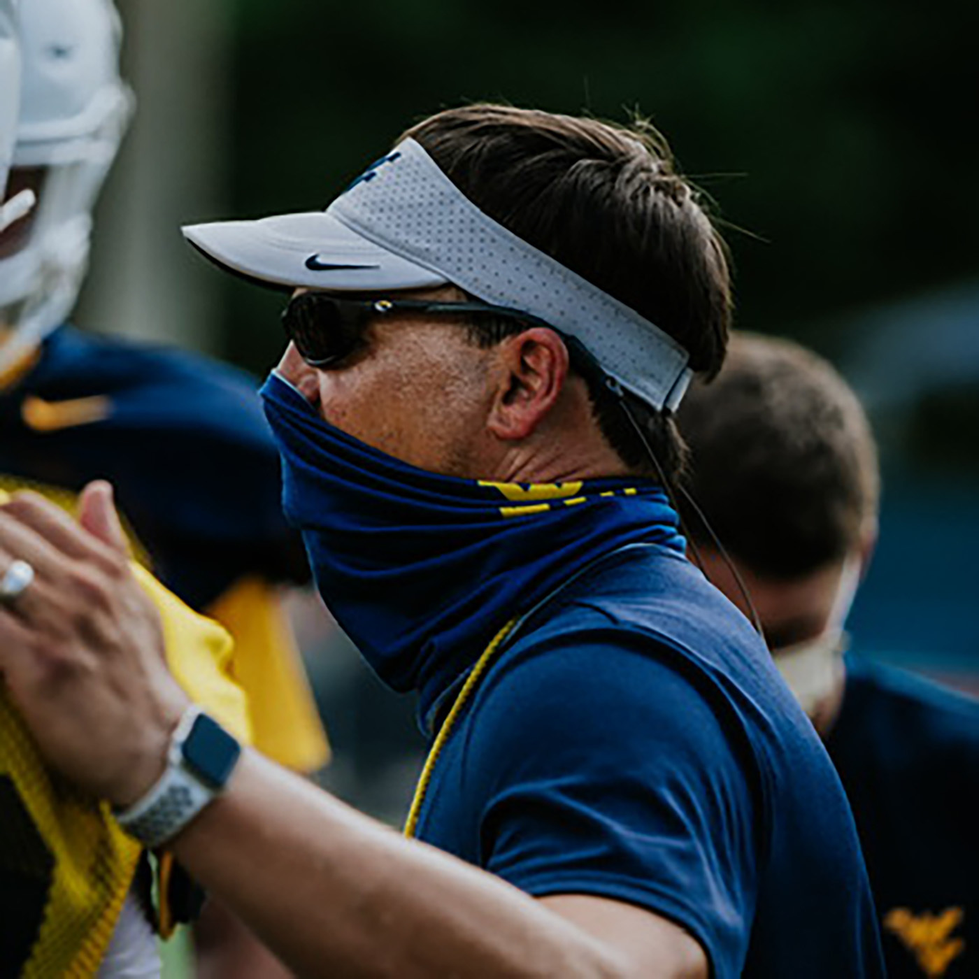 West Virginia coach Neal Brown Day #3 Training Camp Update