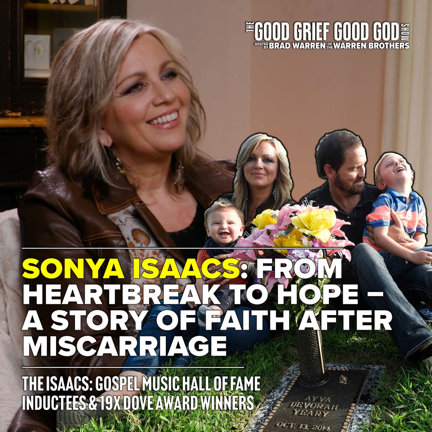 Sonya Isaacs of the Isaacs: From Heartbreak to Hope – A Story of Faith After Miscarriage episode artwork