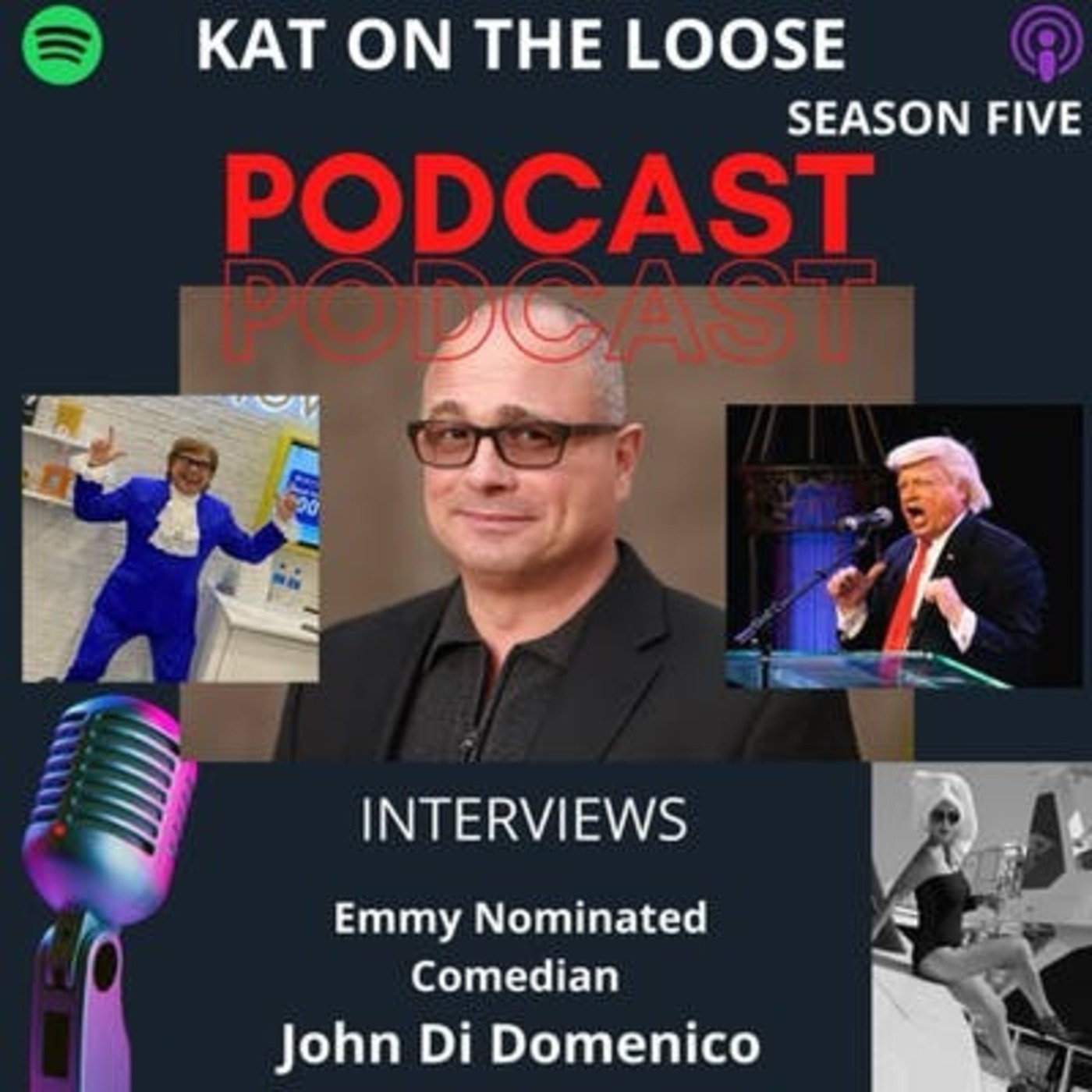 Comedian John Di Domenico - The most famous Trump Impersonator in the world.