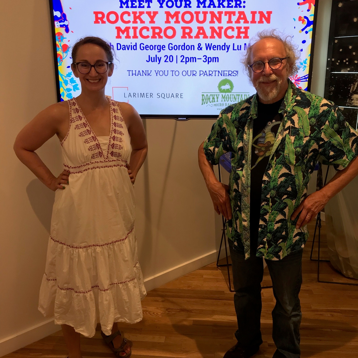 Buggin’ Out with Wendy Lu McGill and David George Gordon at Slow Food Nations 2019