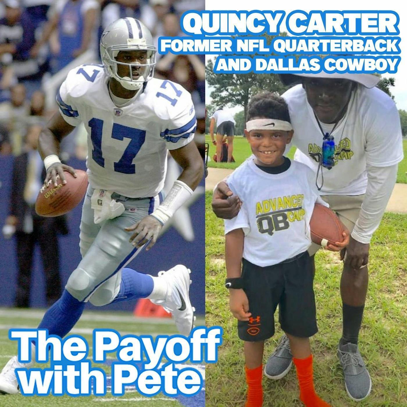 NFL Football QB Dallas Cowboys Quincy Carter episode artwork
