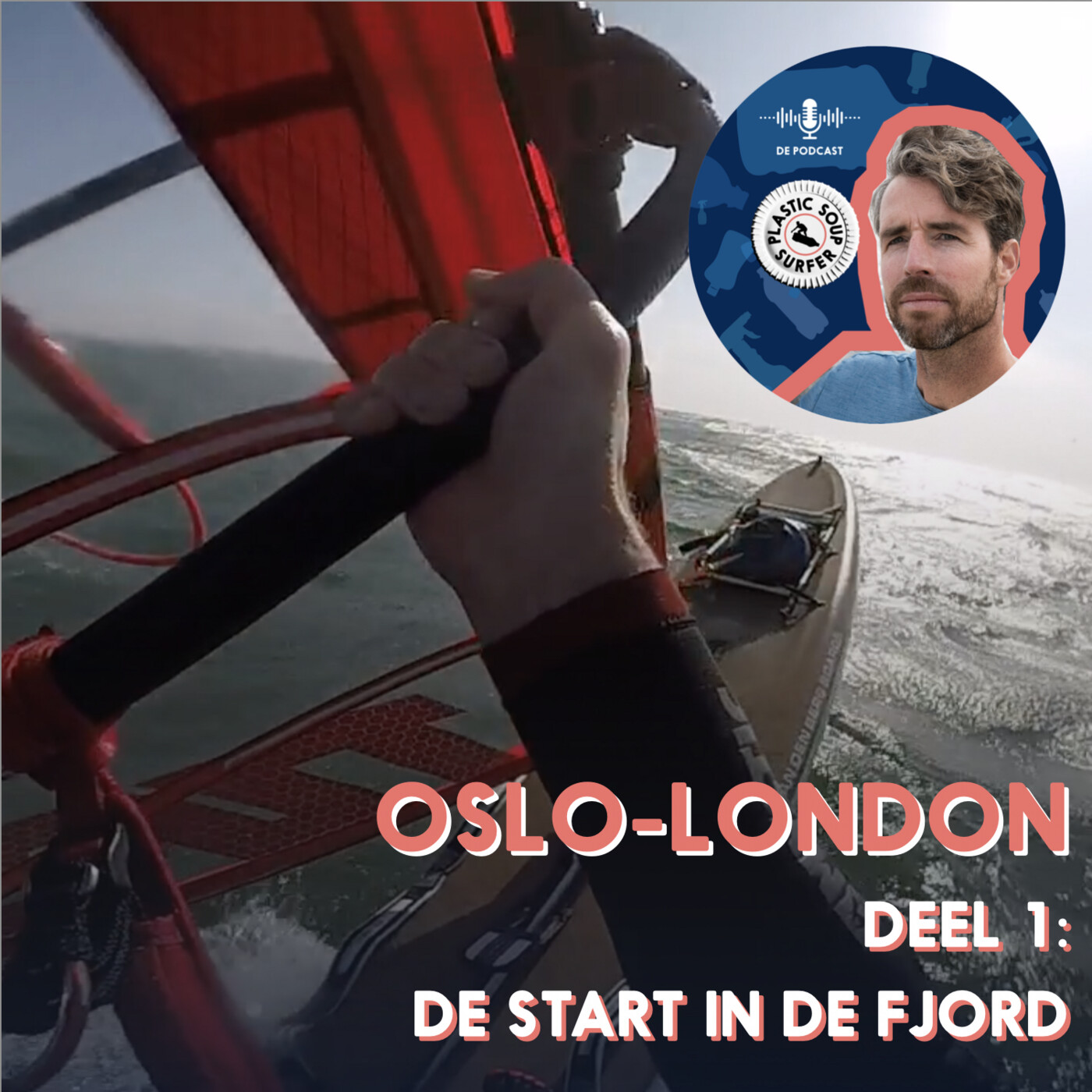 Windsurfen van Oslo naar London |1800km | De Oslo-fjord #18