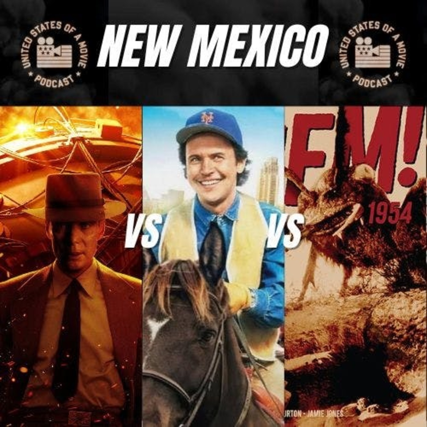 Monday Rewind - New Mexico: Oppenheimer vs Them! vs City Slickers episode artwork