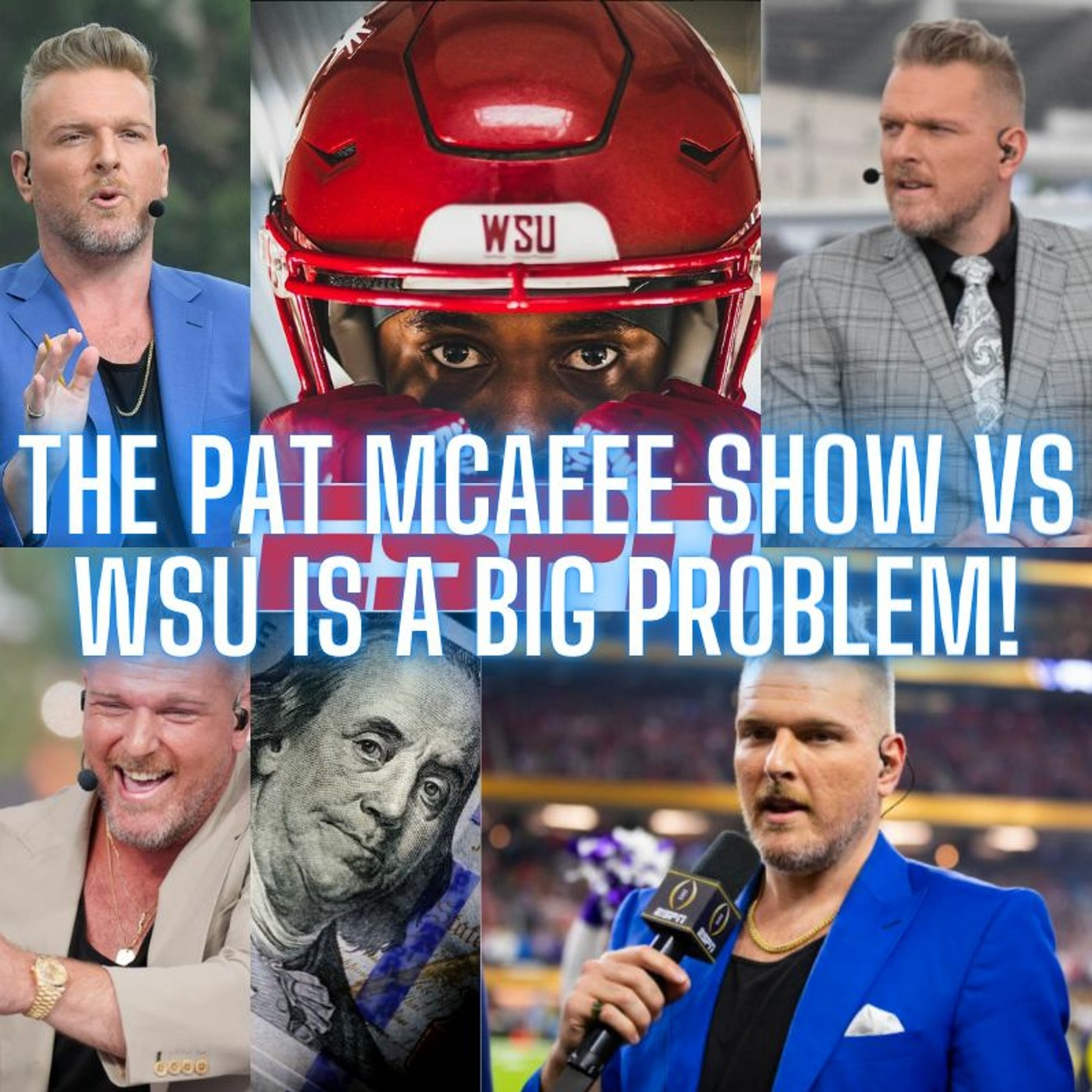 The Monty Show Live: Pat McAfee Show Vs Washington State Is A Problem! episode artwork