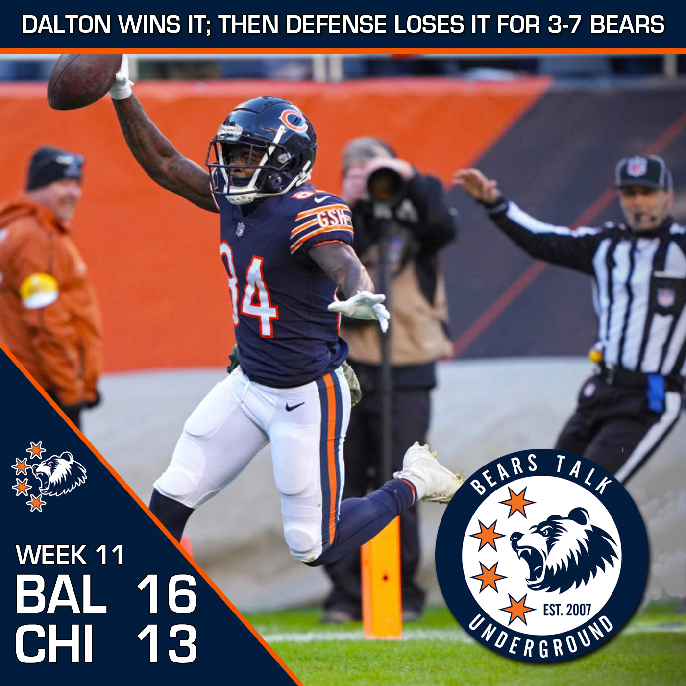 Week Eleven Review - Defense Spoils Daltons Late Heroics for 5th Straight Loss episode artwork