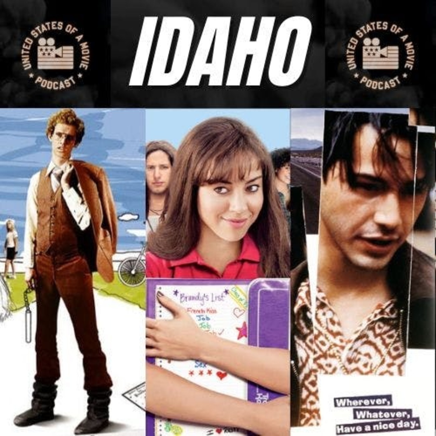 Idaho: Napoleon Dynamite vs The To Do List vs My Own Private Idaho episode artwork