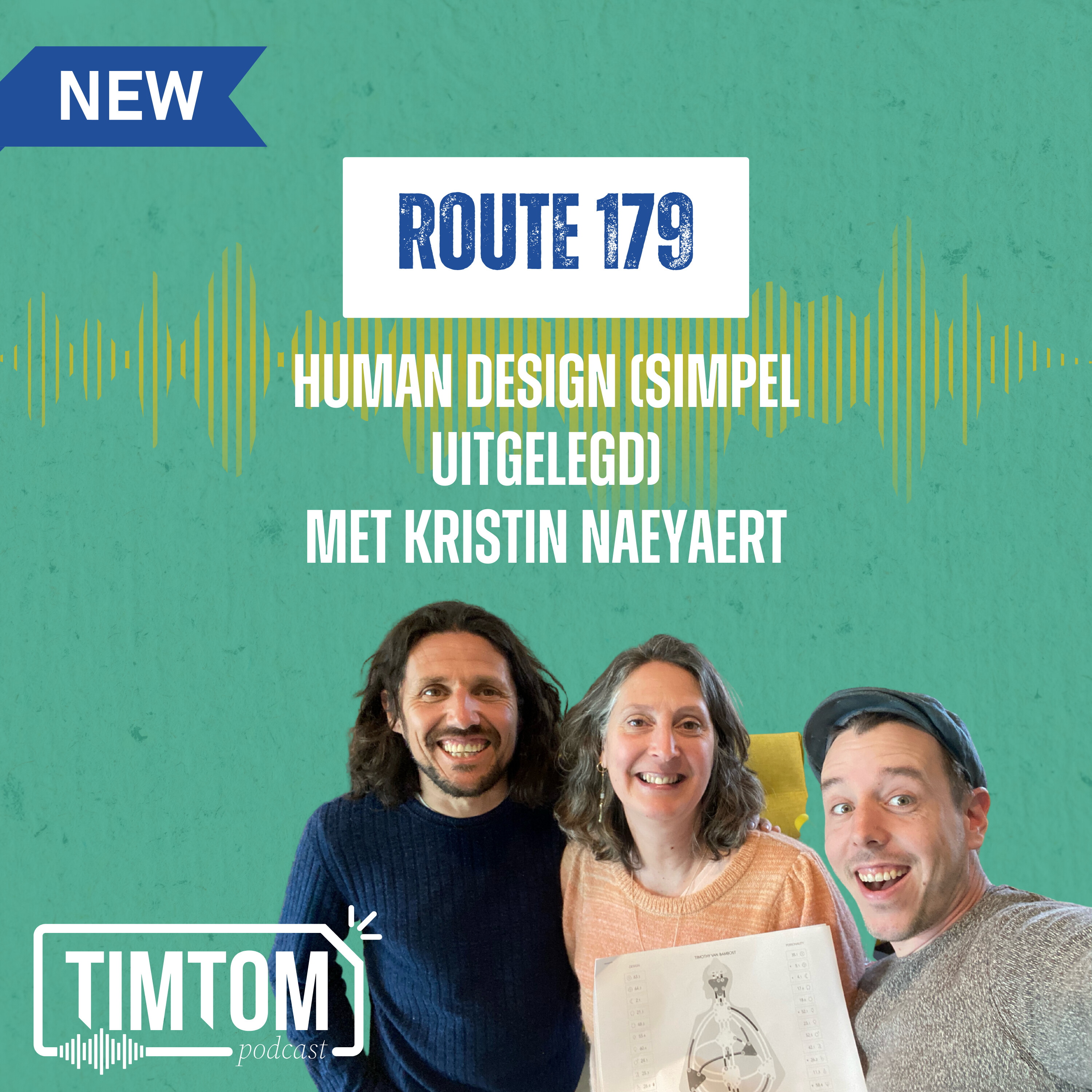 Human Design (simpel uitgelegd) - route 179 met Kristin Naeyaert
