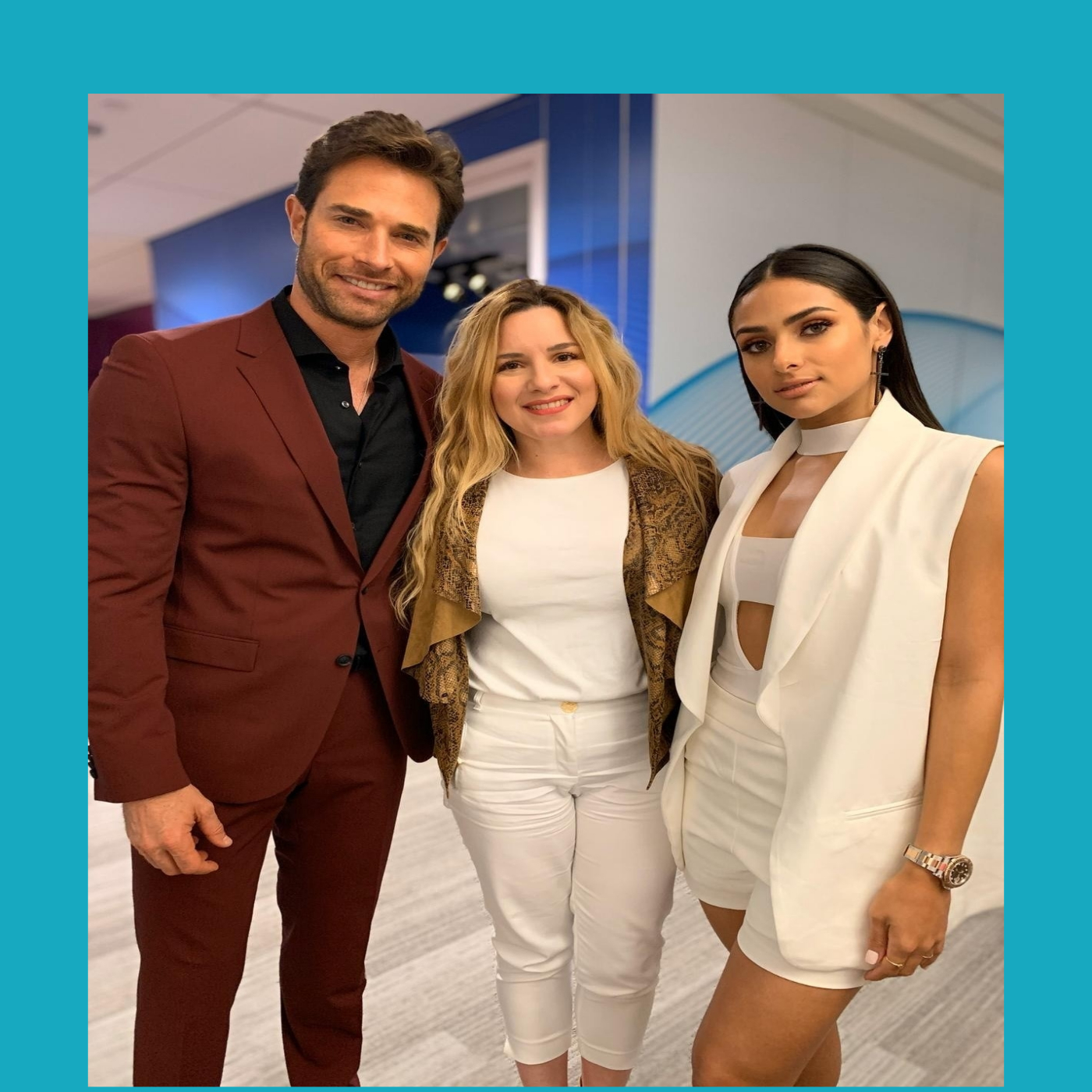 Nos visitan los protagonistas de la nueva seria de Univisión. El Dragon.