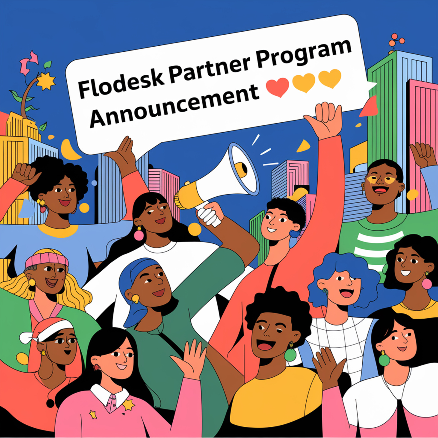 NEWS JUST IN! 👀 Flodesk Partner Program Announcement 📣 This is BIG News and You're Invited! 🥳