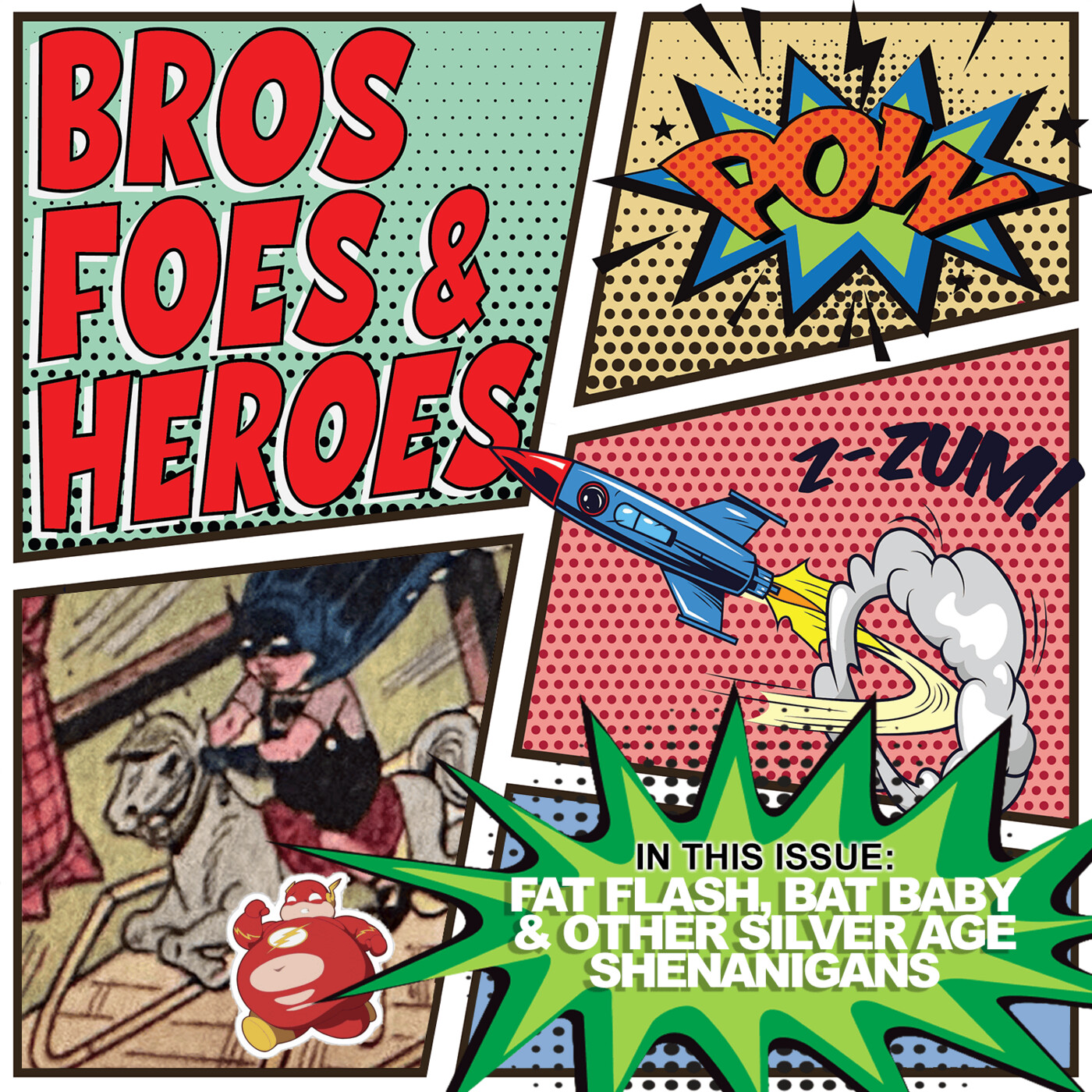 Fat Flash, Bat Baby, & Other Silver Age Shenanigans episode artwork