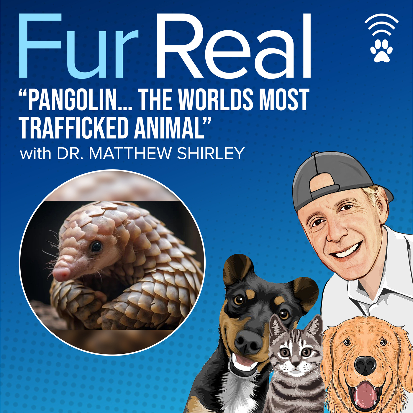 "PANGOLIN ... THE WORLDS MOST TRAFFICKED ANIMAL" with Dr. Matthew Shirley