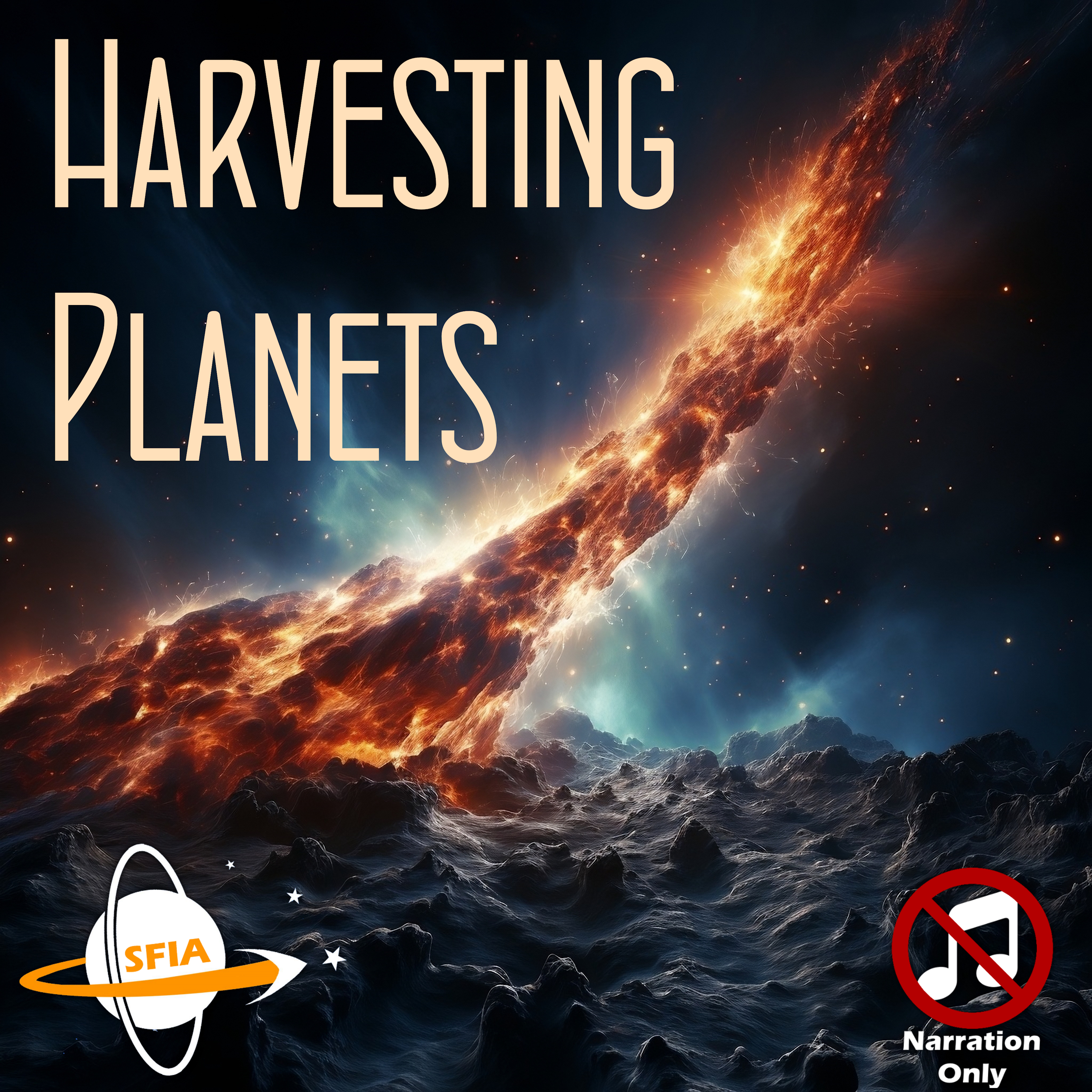 Harvesting Planets: Space Mining and the Future of Resource Extraction (Narration Only) - podcast episode cover