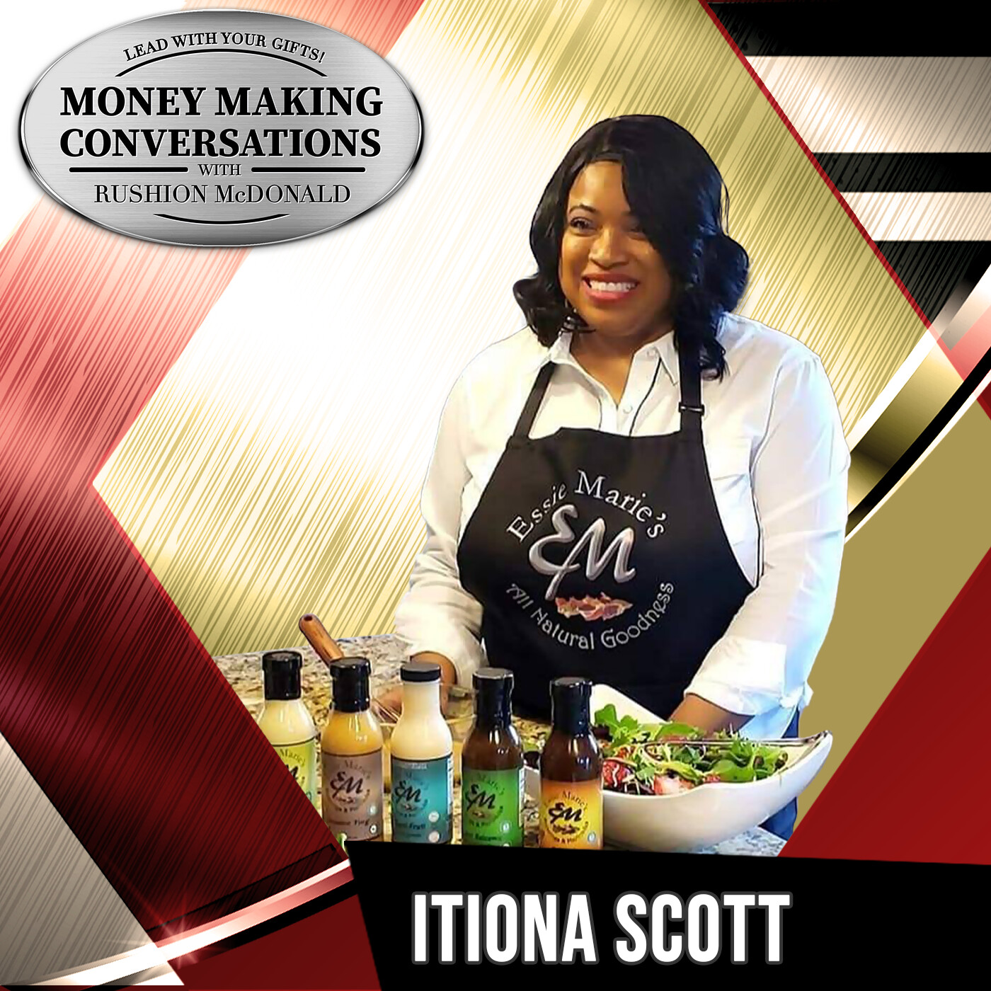 Therapist Turned Heart Healthy Food Preneur, Itiona Scott, talks creating Essie Marie, the healthy deliciousness.