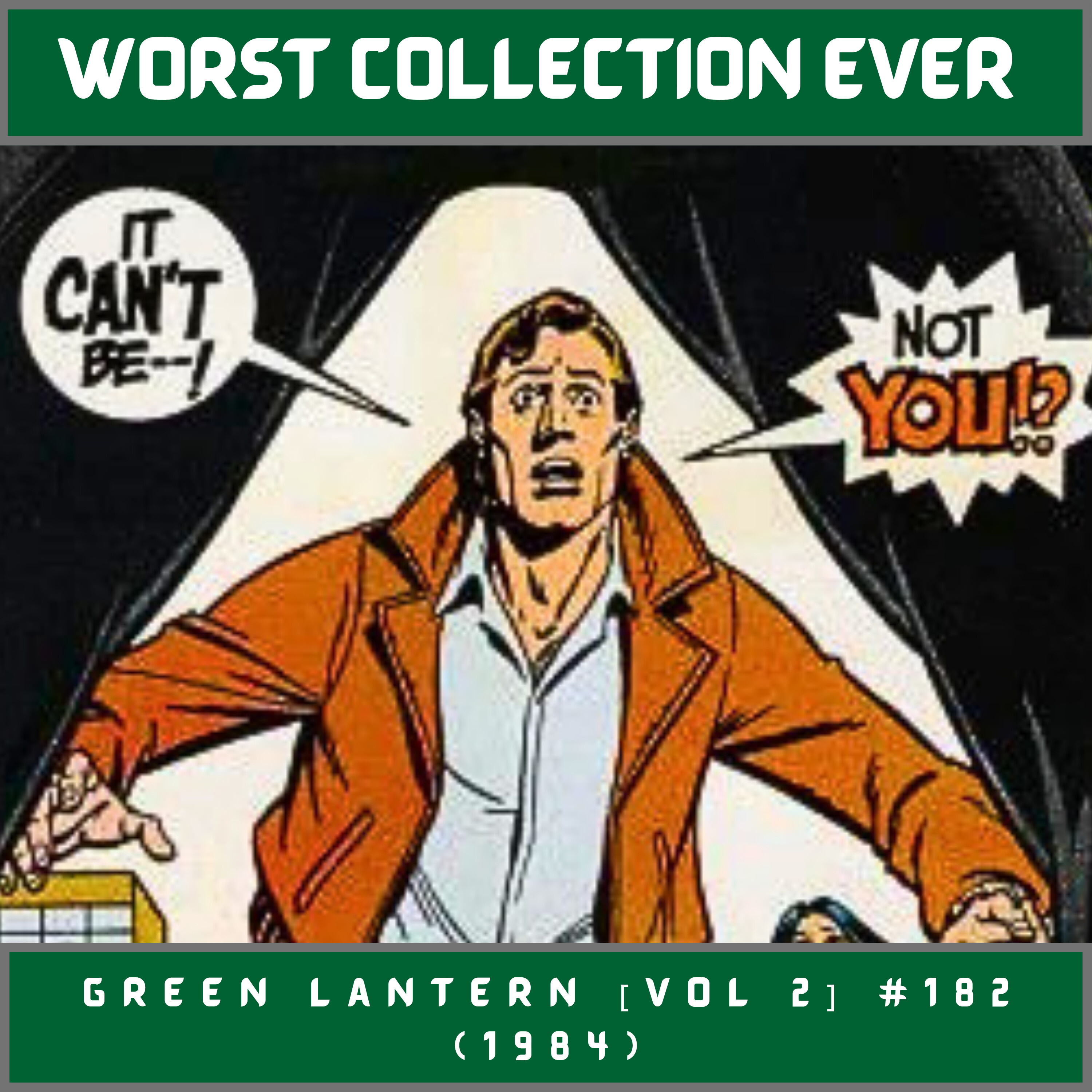 Green Lantern is a Frugal Bar Patron episode artwork