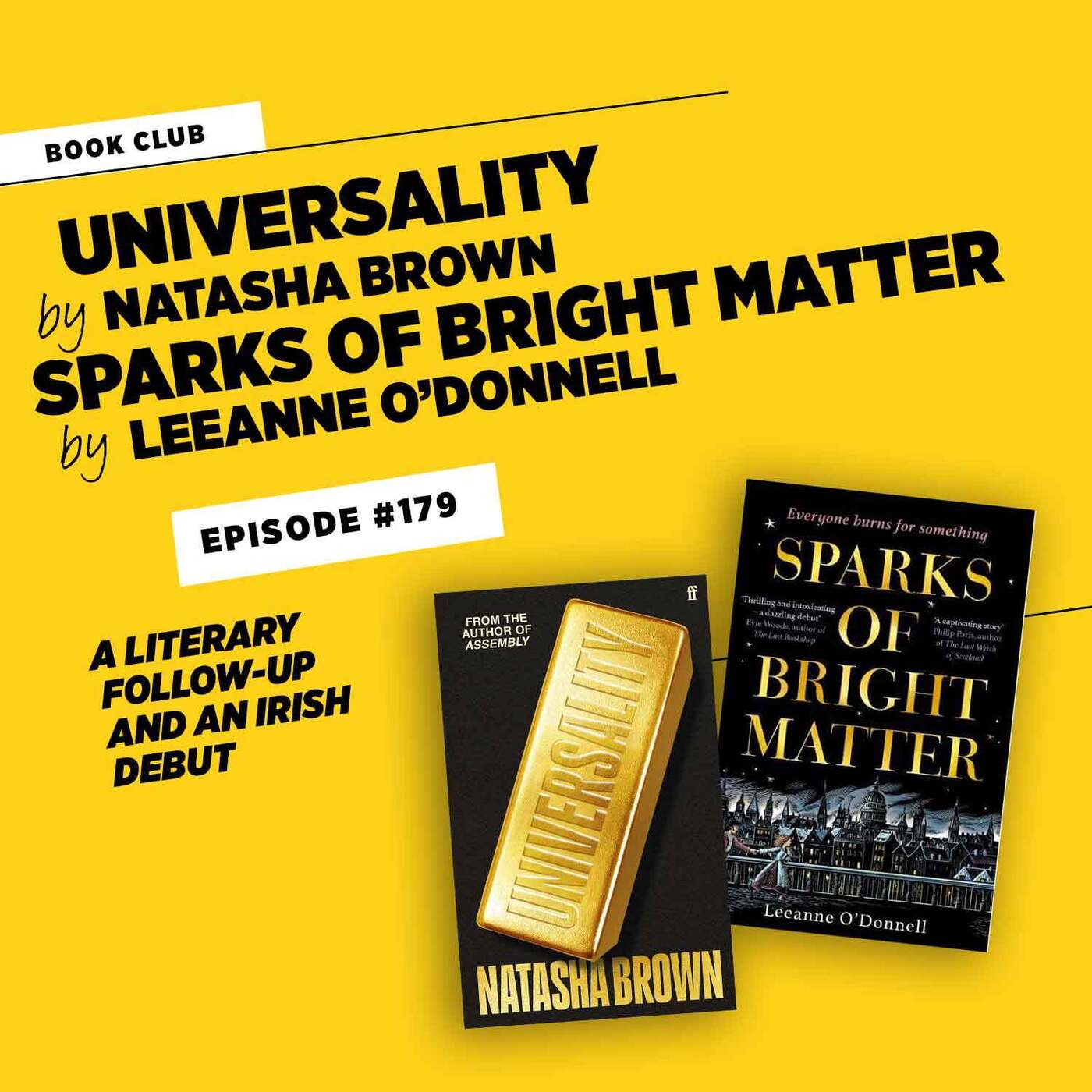 Book Club: Universality and Sparks of Bright Matter • Episode #179 Book Club: Universality and Sparks of Bright Matter • Episode #179