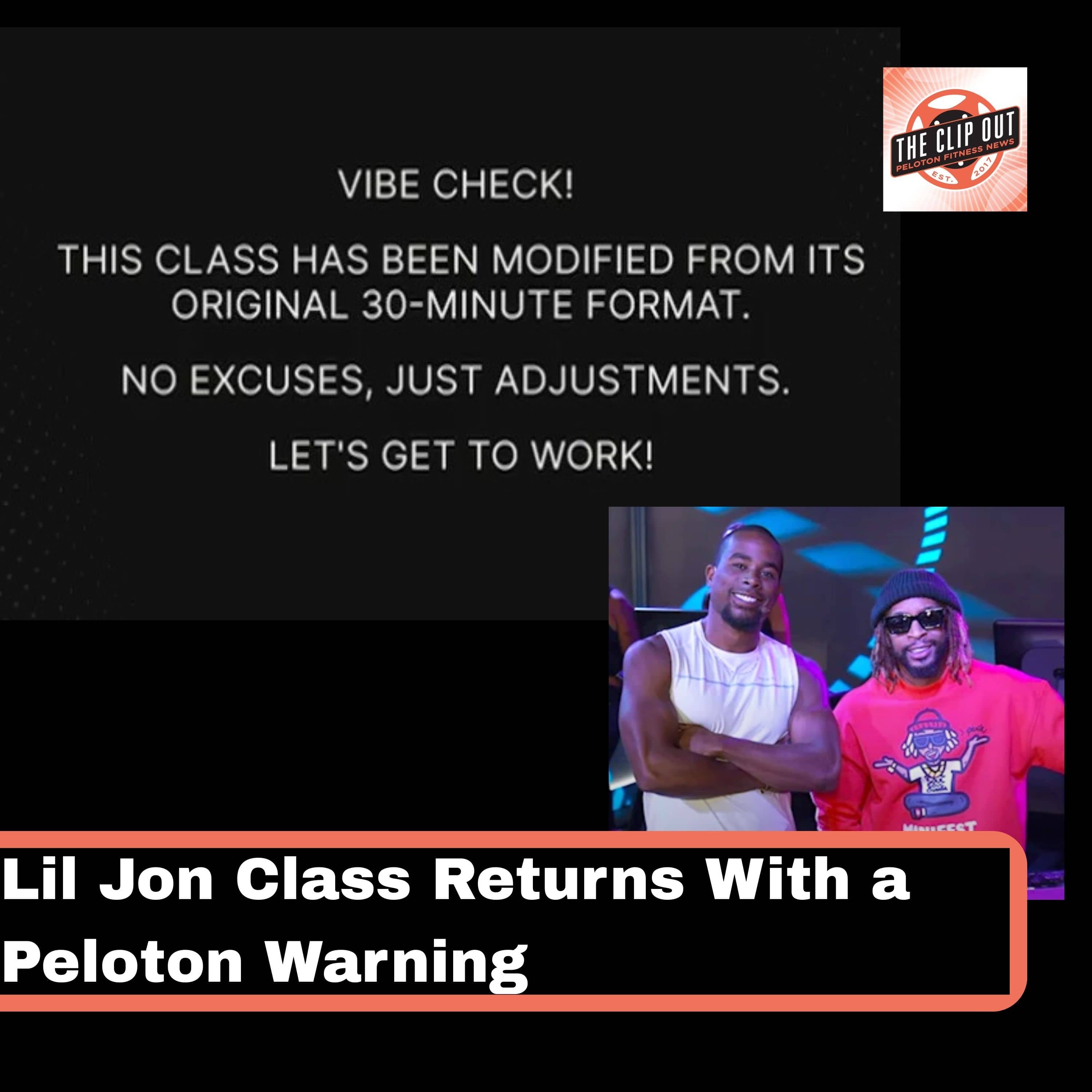 Lil Jon Class Returns With a Peloton Warning plus our interview with Kristin McGee episode artwork
