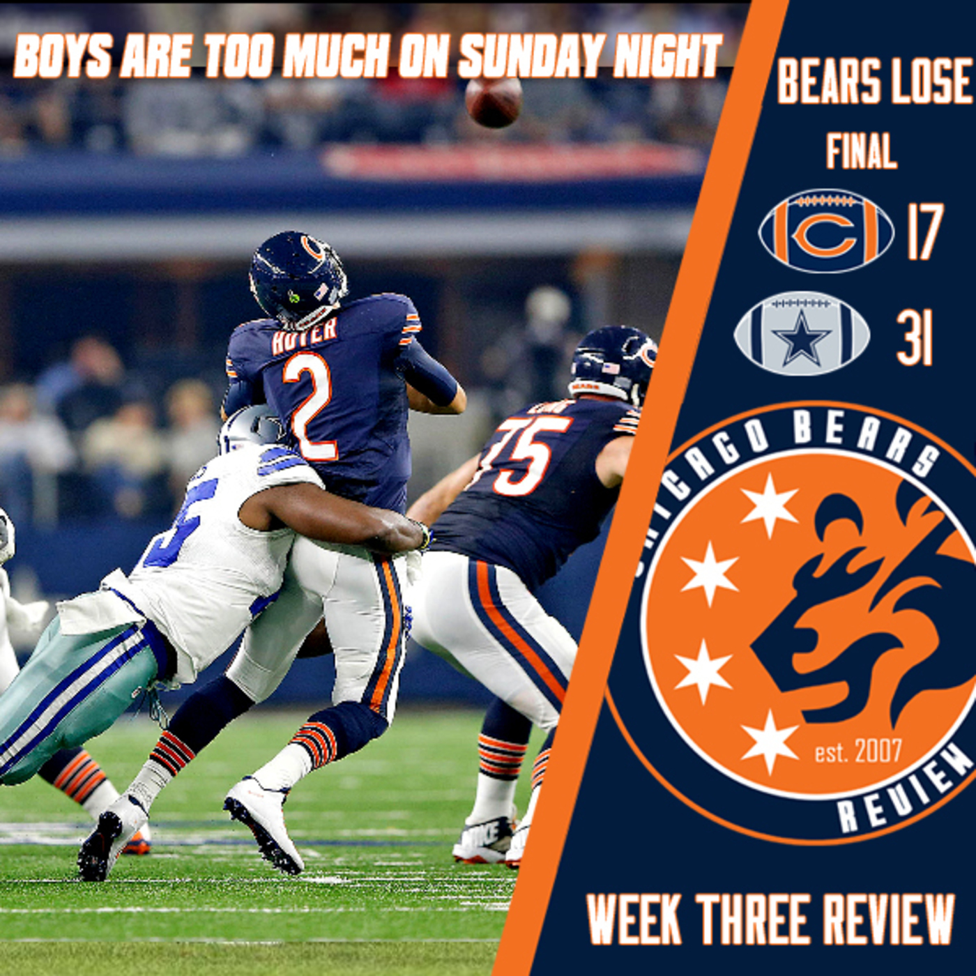 Week Three Review - Bears Bring No Teeth to Big D episode artwork