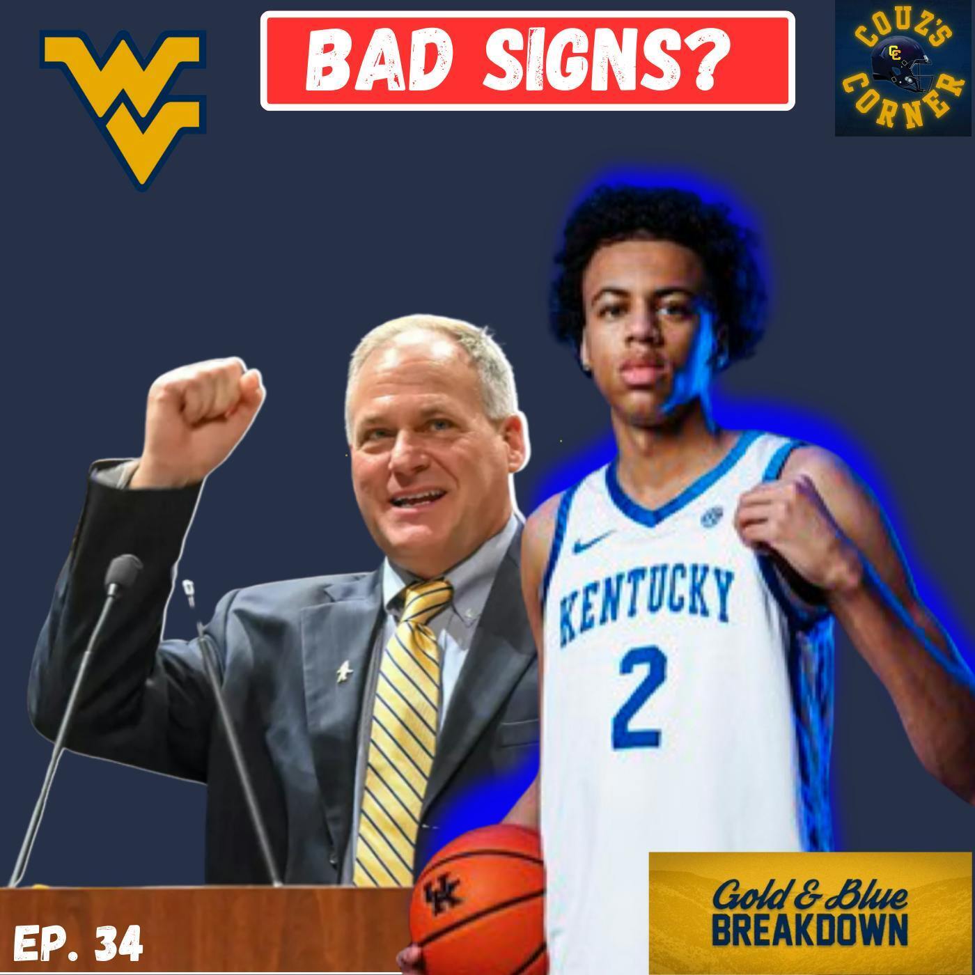 Is Recruiting Miss a Bad Sign for WVU?; Vegas Low on WVU Football | Gold & Blue Breakdown: Ep. 34 episode artwork