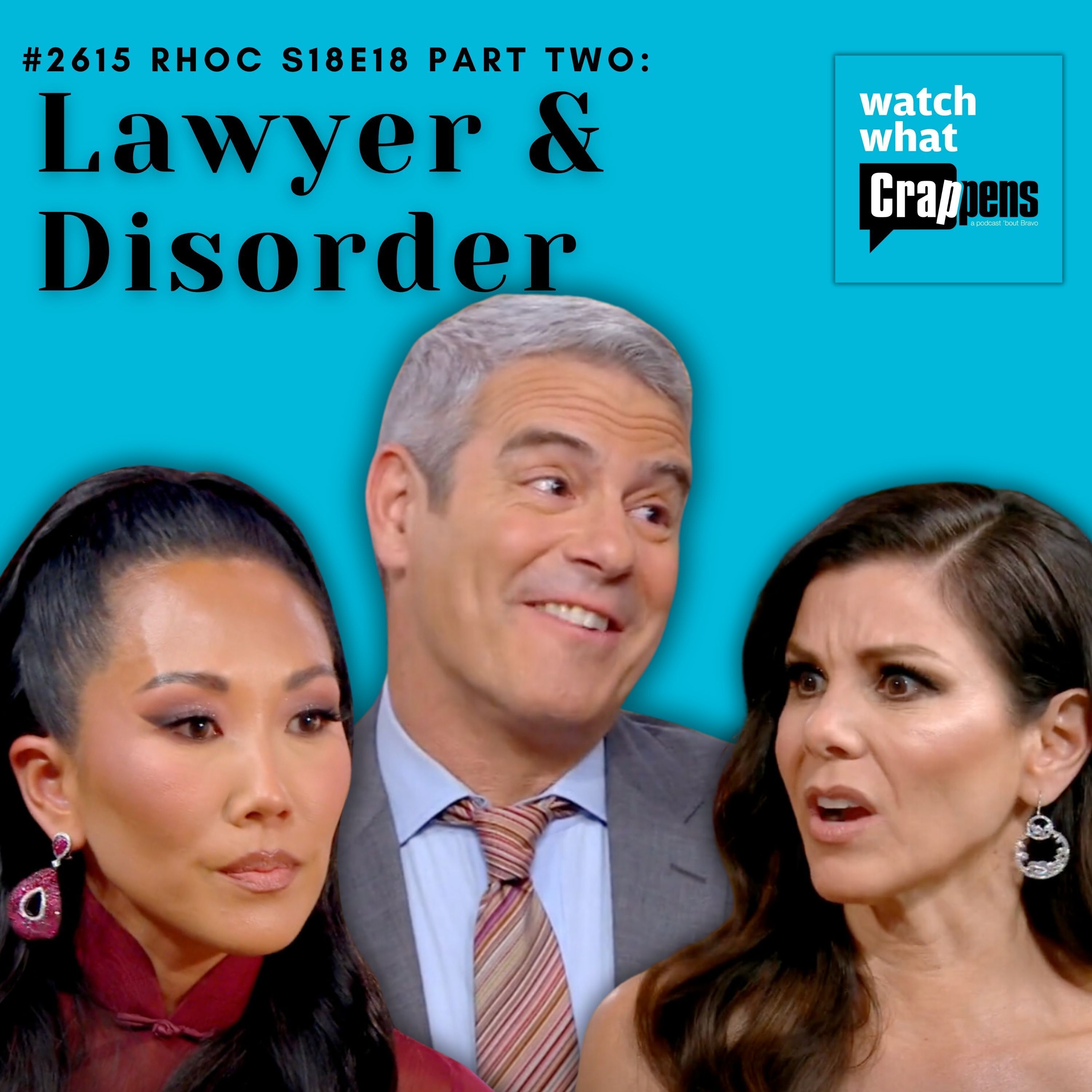 cover of episode #2615 RHOC S18E18 Part Two: Lawyer & Disorder