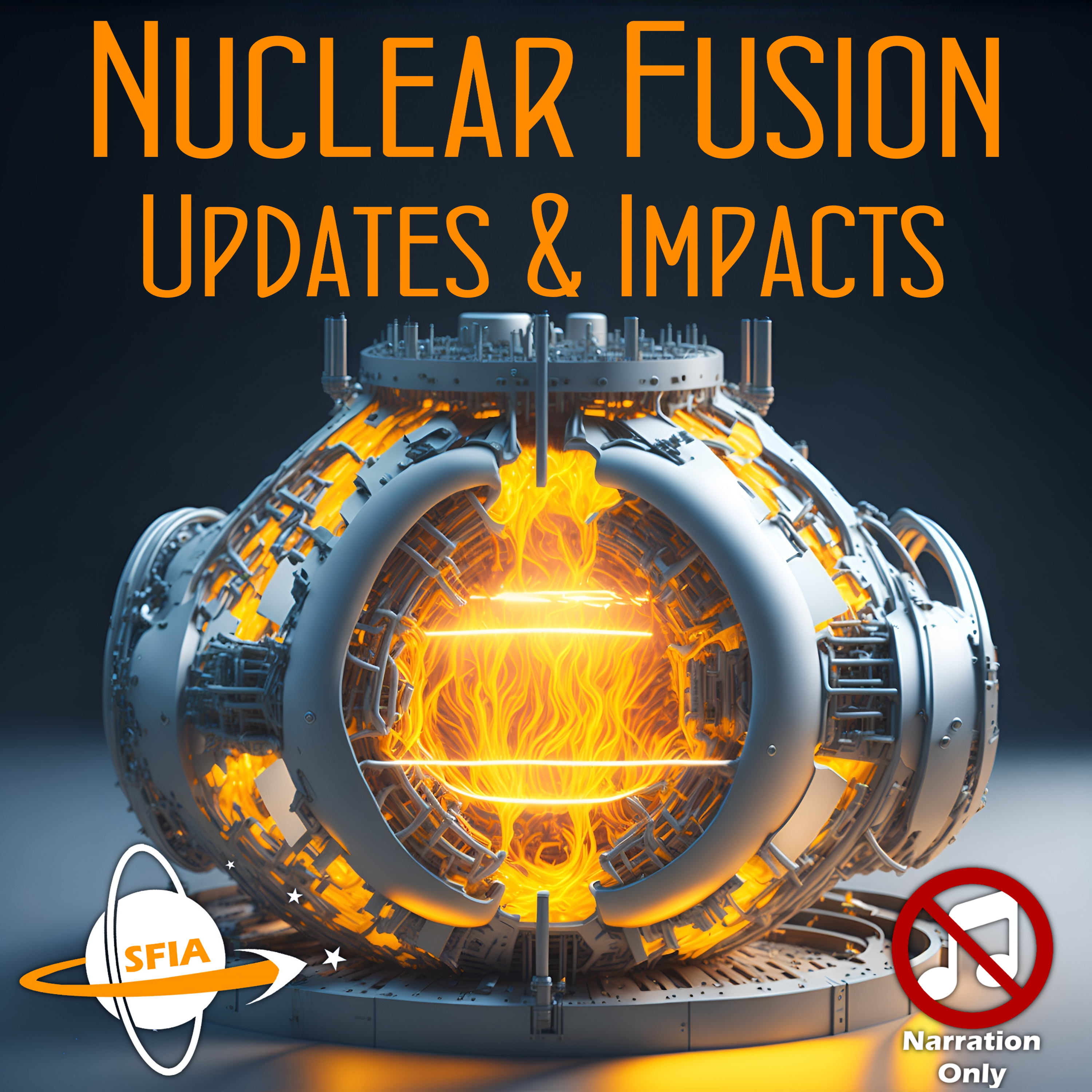 Nuclear Fusion: Updates & Impacts (Narration Only) - podcast episode cover