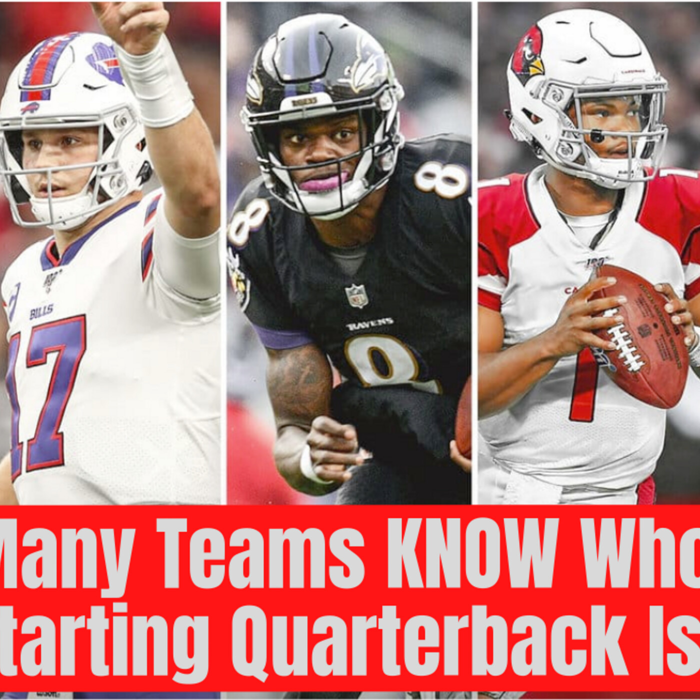 How Many NFL Teams KNOW Who Their Starting QB Is? episode artwork