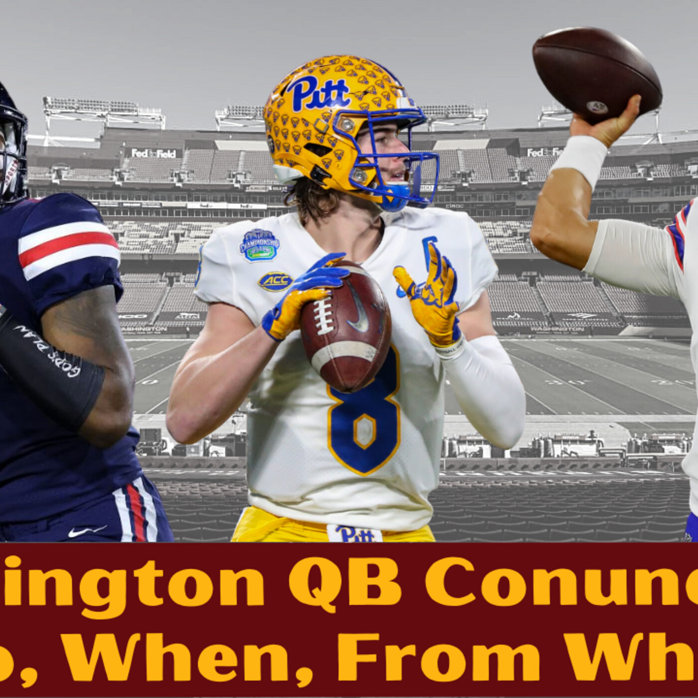 Washington Commanders QB Conundrum: Who, When, From Where? episode artwork