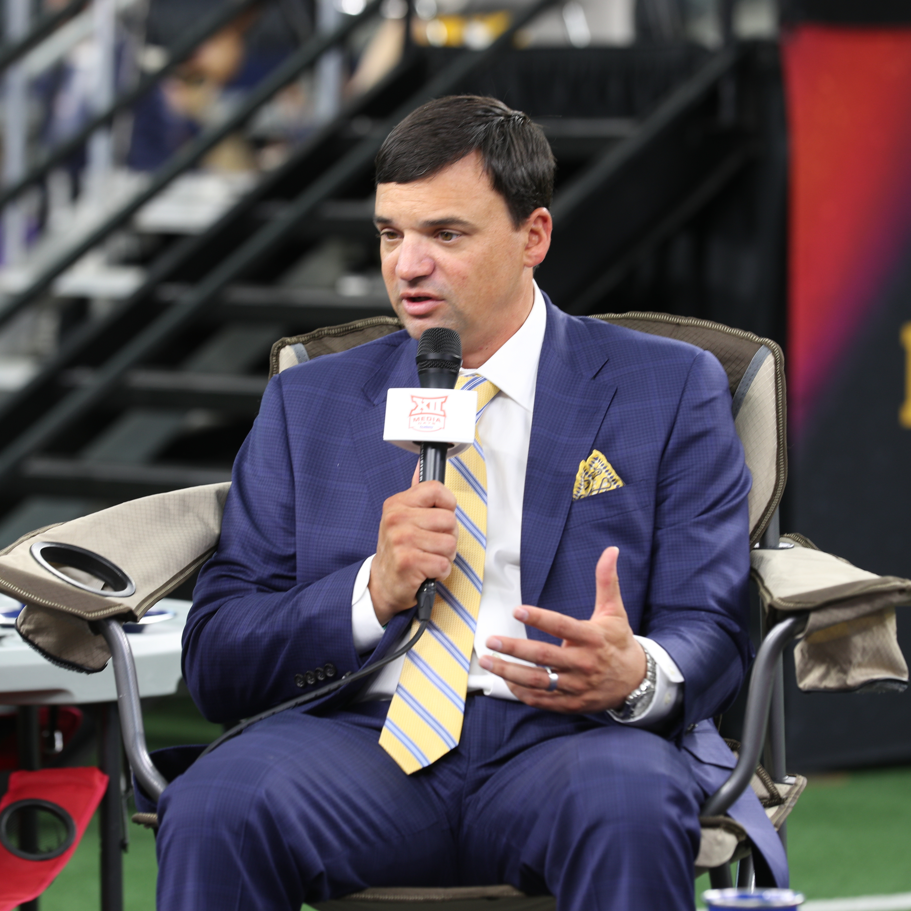 Football: Neal Brown at Big 12 Media Day | 7-15-21