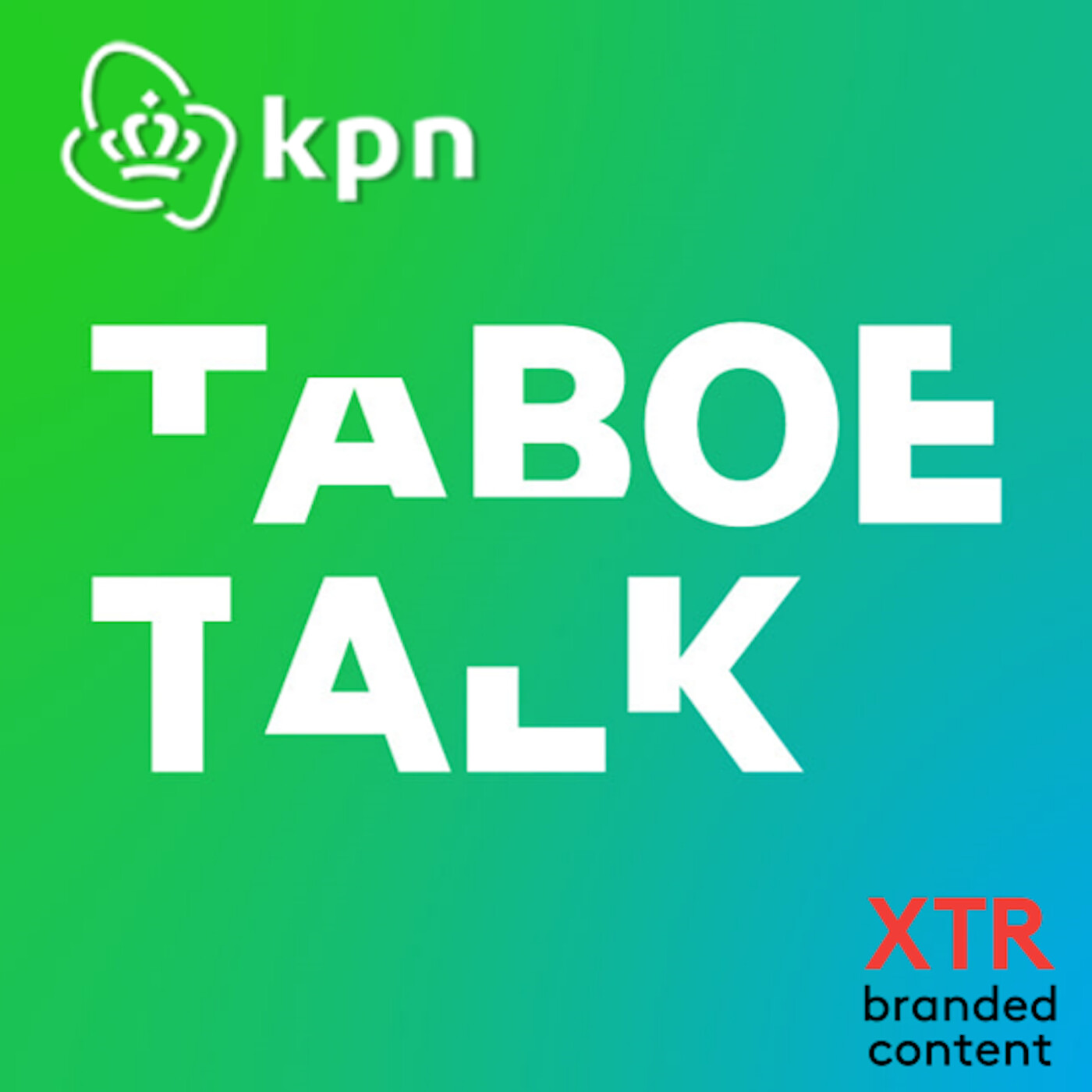 Taboe Talk. Een podcastserie over onbespreekbare onderwerpen. logo