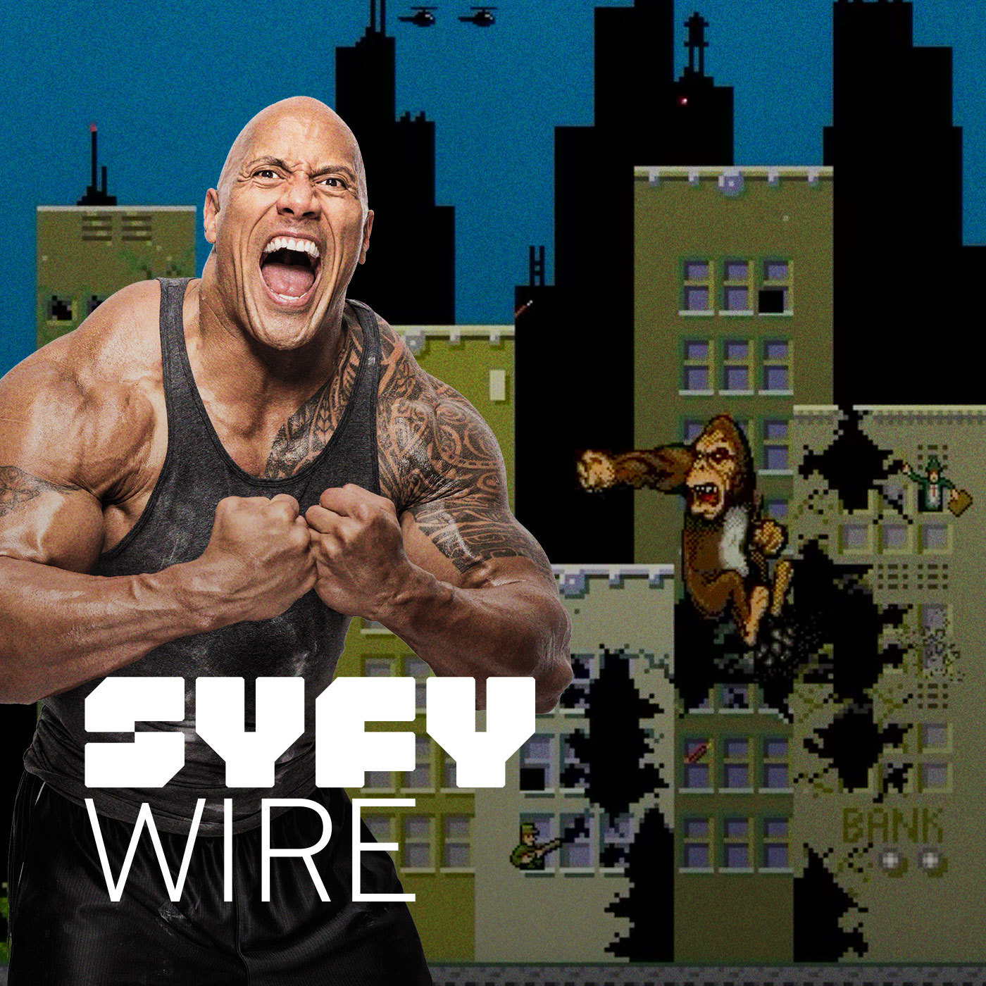 Creator of Rampage reveals game Easter eggs & gushes about The Rock episode artwork