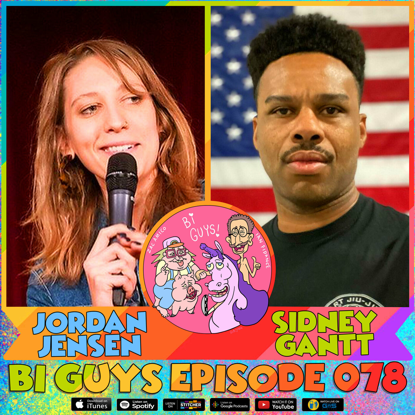 Episode #078 - I Gantt Keep Up - Jordan Jensen & Sidney Gantt