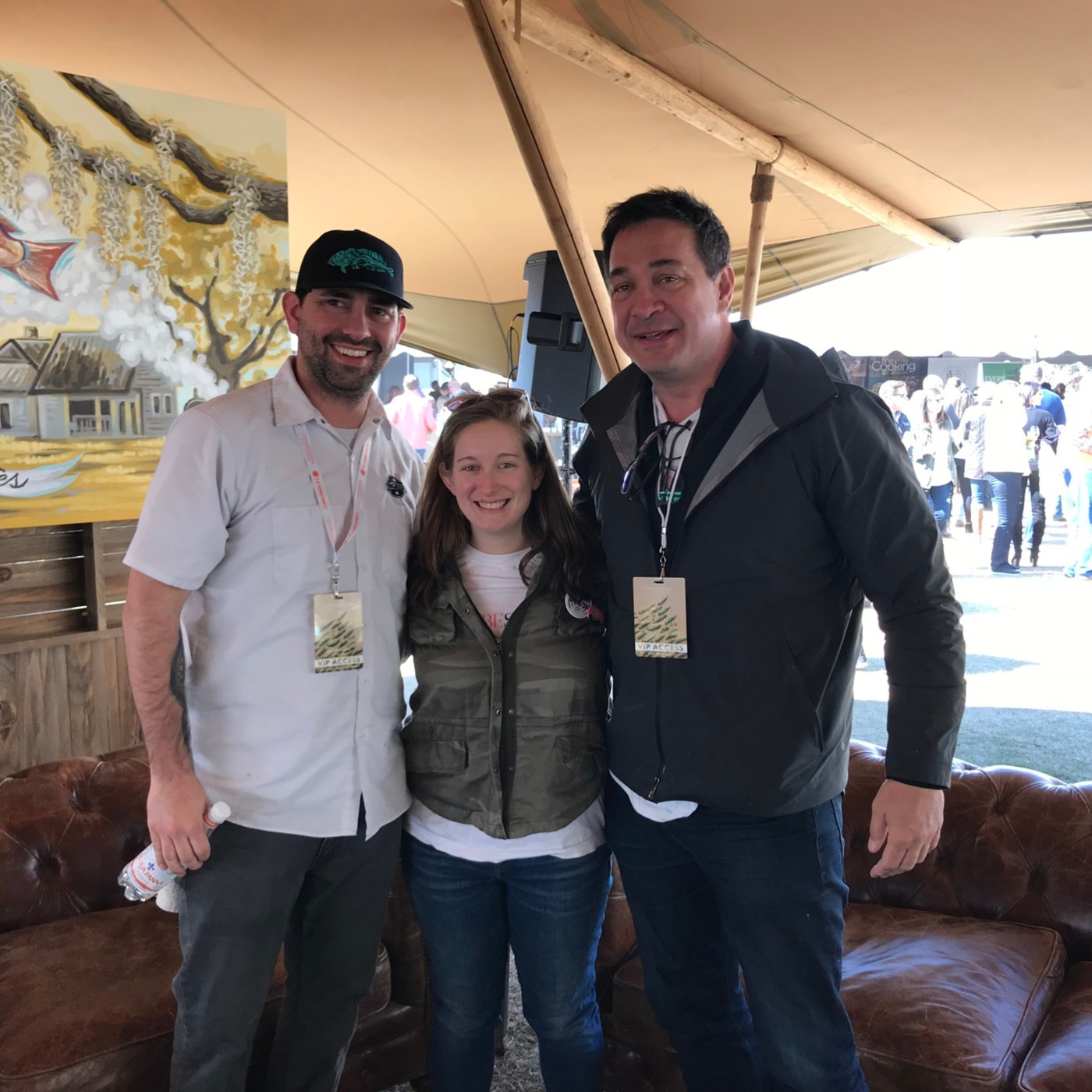 Steve Palmer and Jacob Huder at CHSWFF18