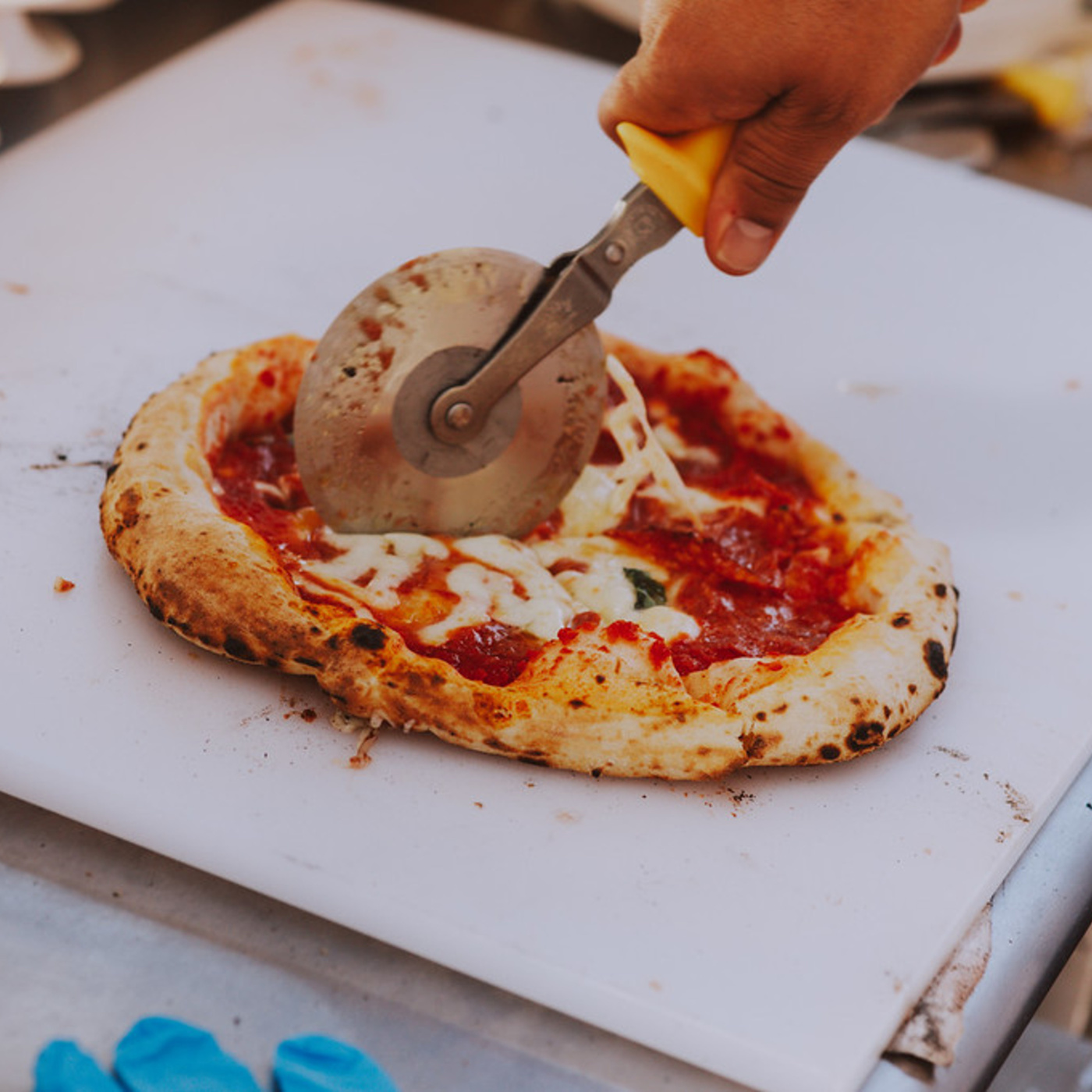 Piazzolos Antonio Starita and Pasquale Cozzolino at Slow Food Nations 2019