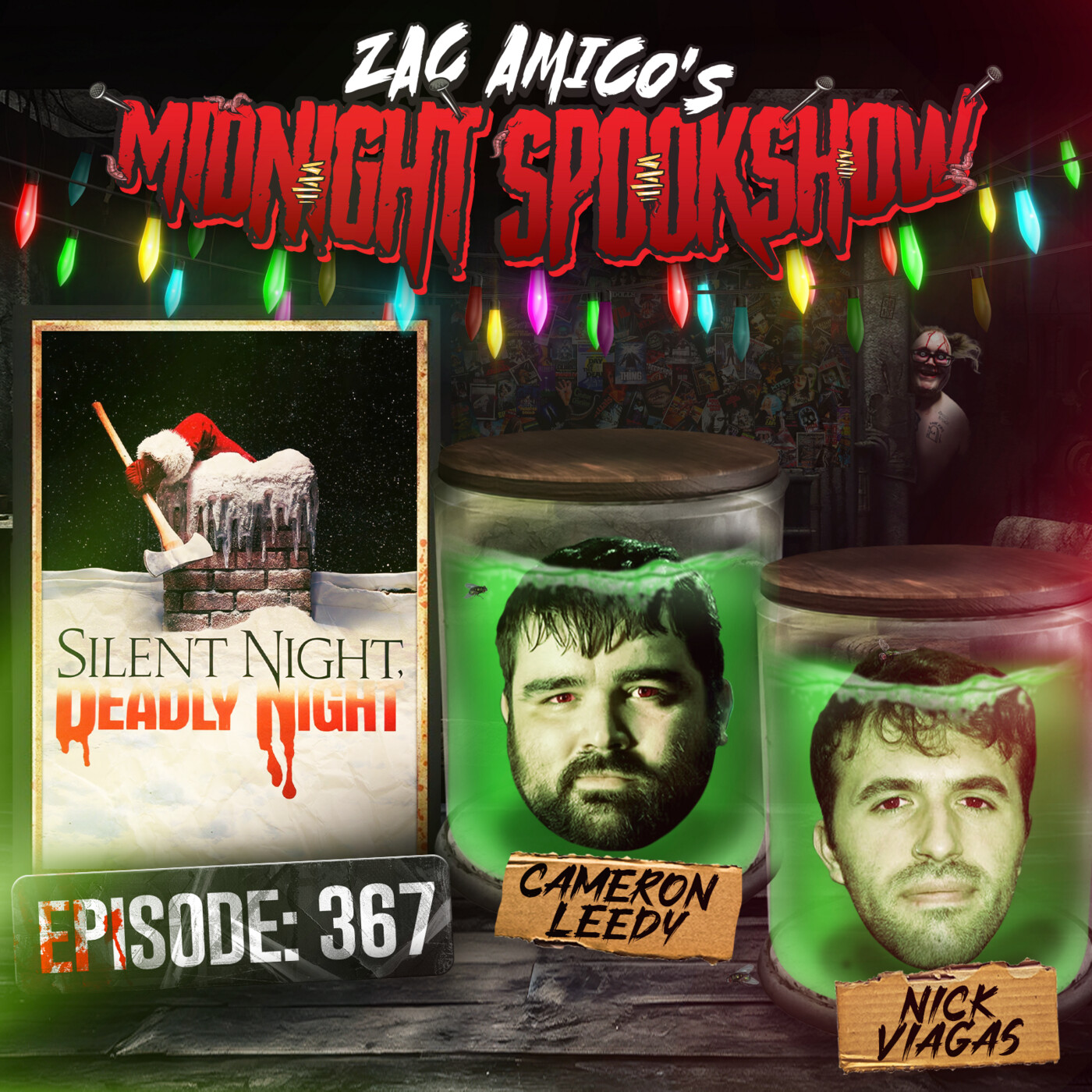 Cameron Leedy & Nick Viagas - Silent Night, Deadly Night - ZAMSS #367