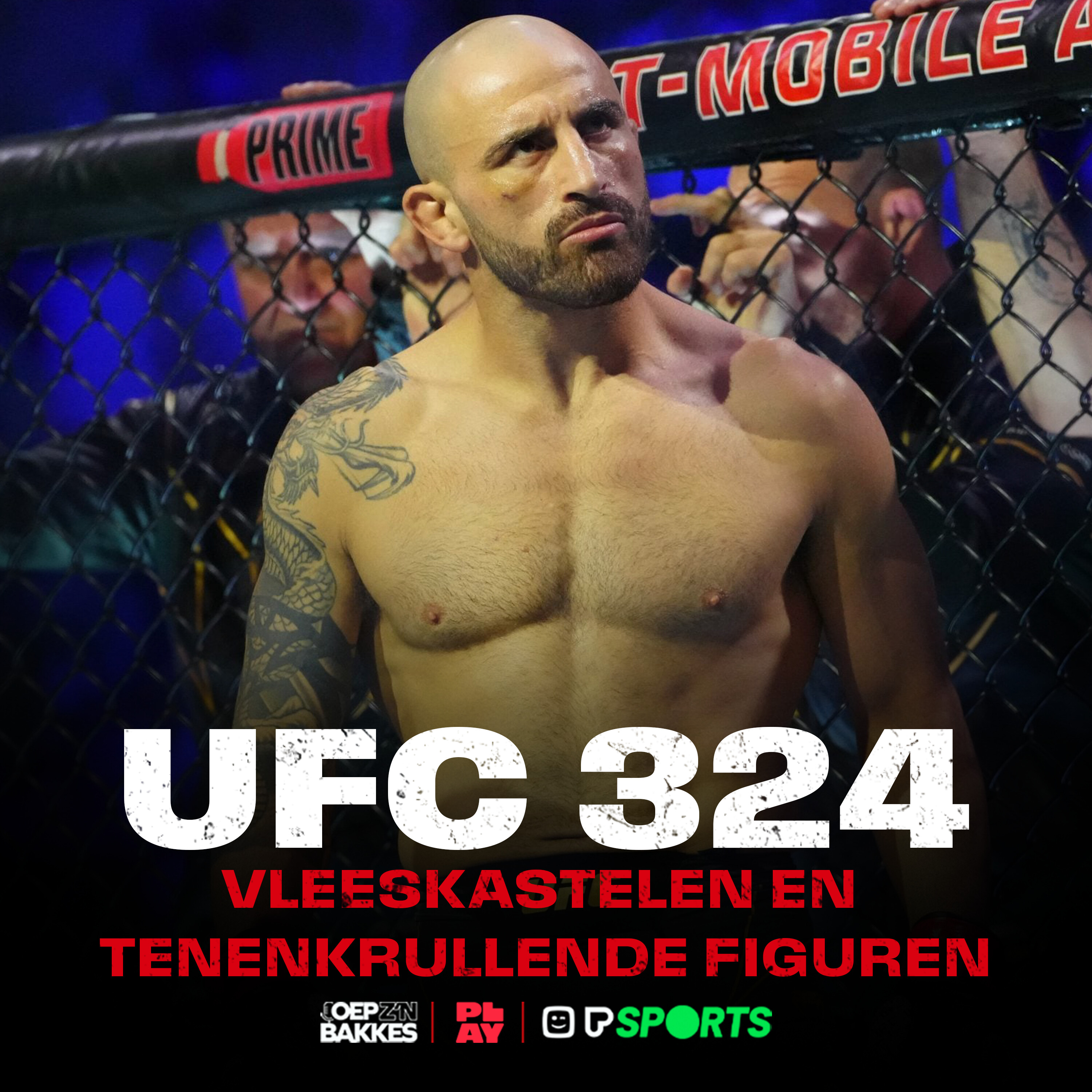 OEP Z’N BAKKES #55: UFC 325, vleeskastelen en tenenkrullende figuren