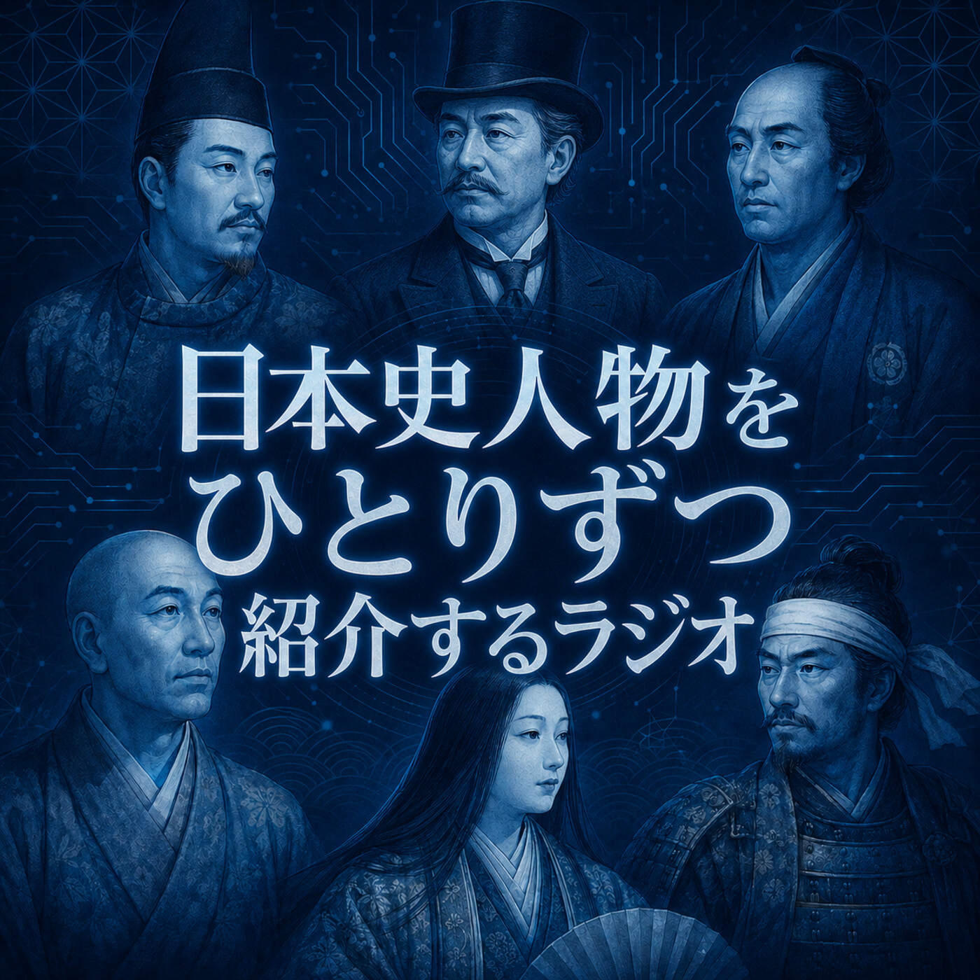 日本史人物を一人づつ紹介するラジオ