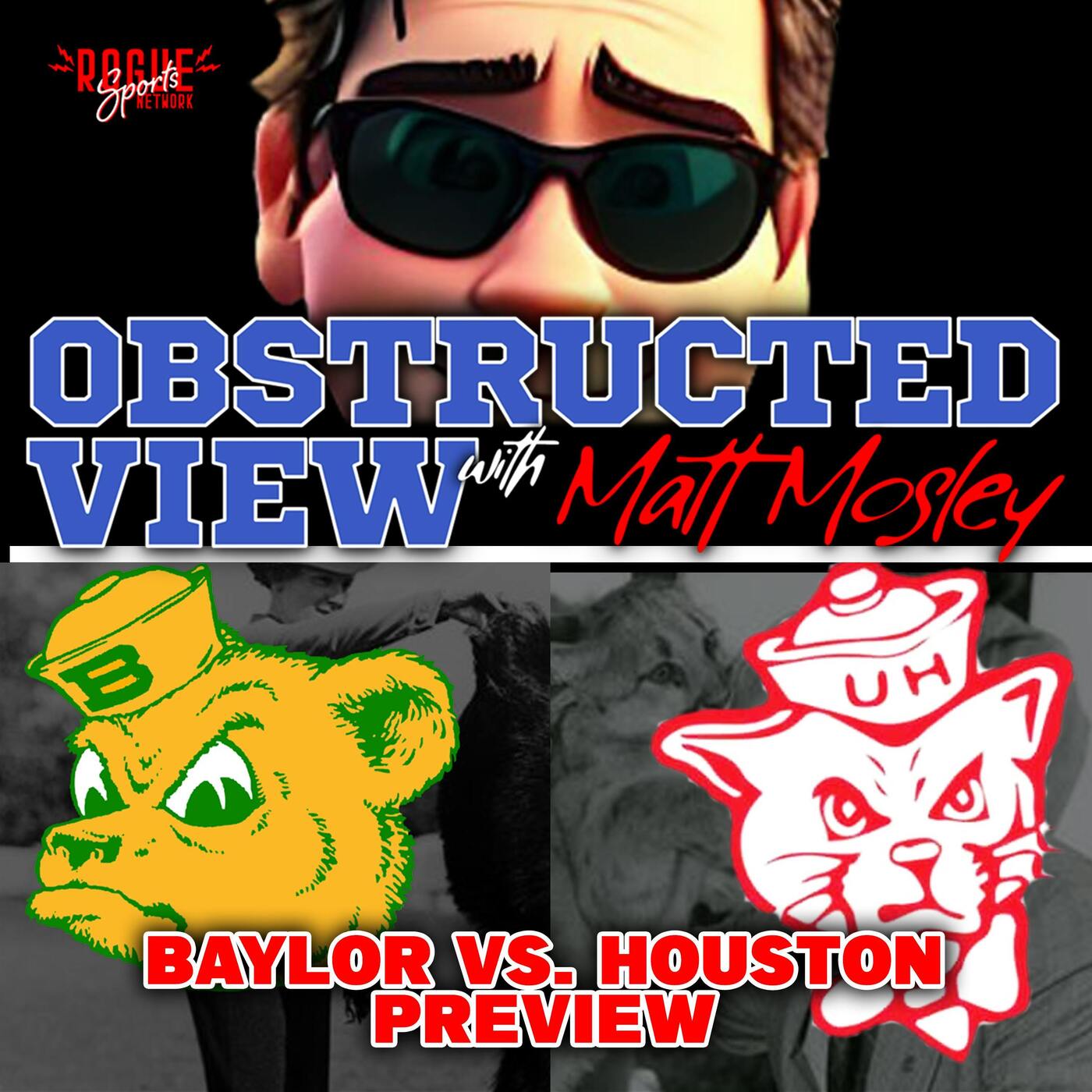 Obstructed View: Baylor Bears vs. Houston Cougars College Football Preview episode artwork