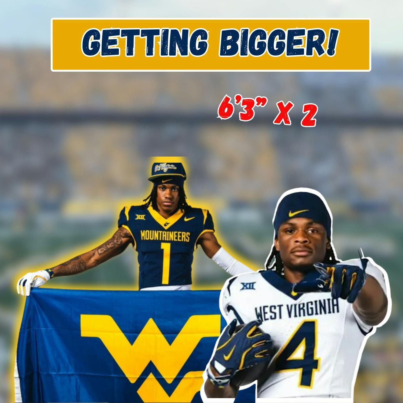 WVU Adds MAJOR Size at DB | WVU Basketball DOMINATES episode artwork
