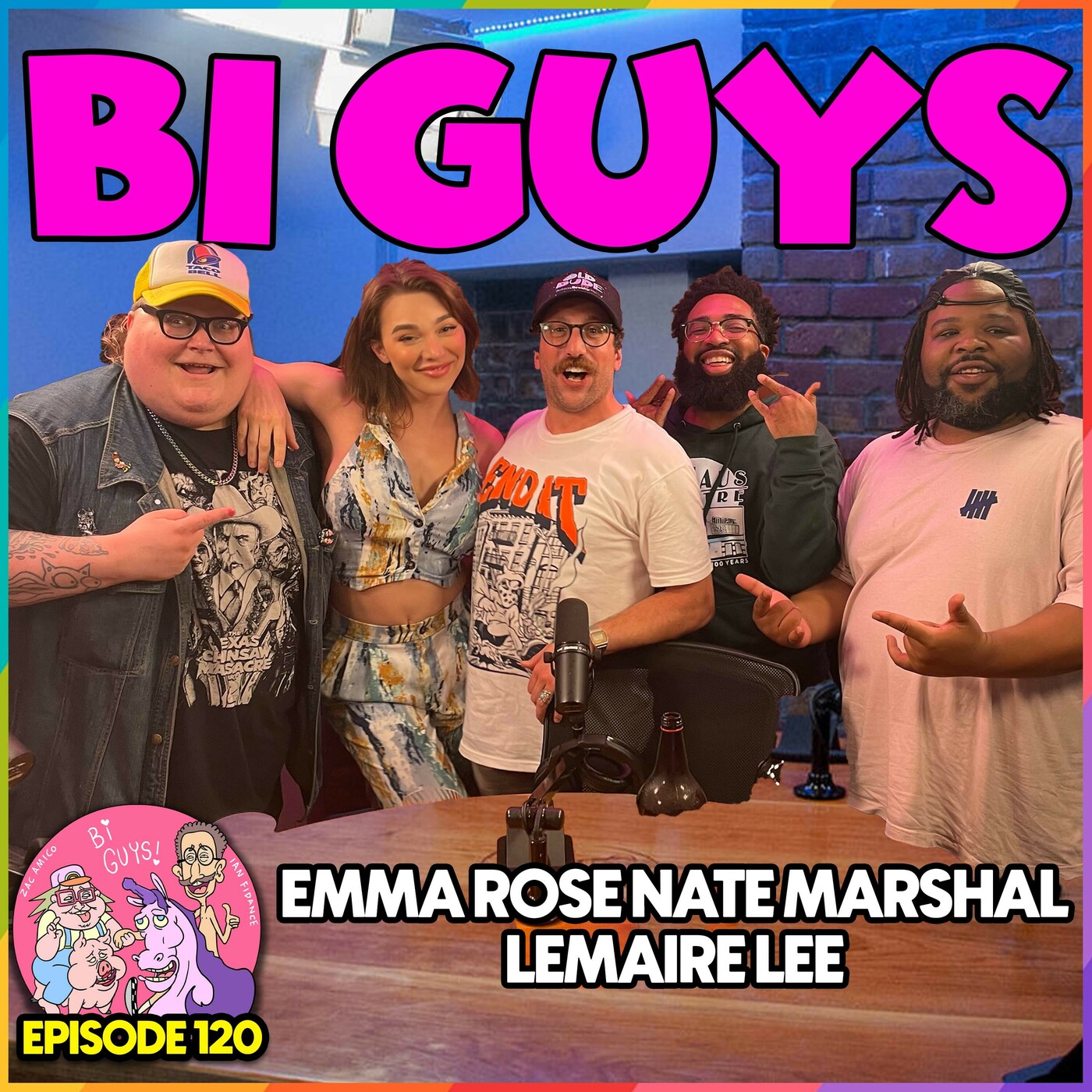 Comedy Bi Porn - Episode #120 - Phantom Balls Syndrome - Emma Rose, LeMaire Lee, & Nate  Marshall