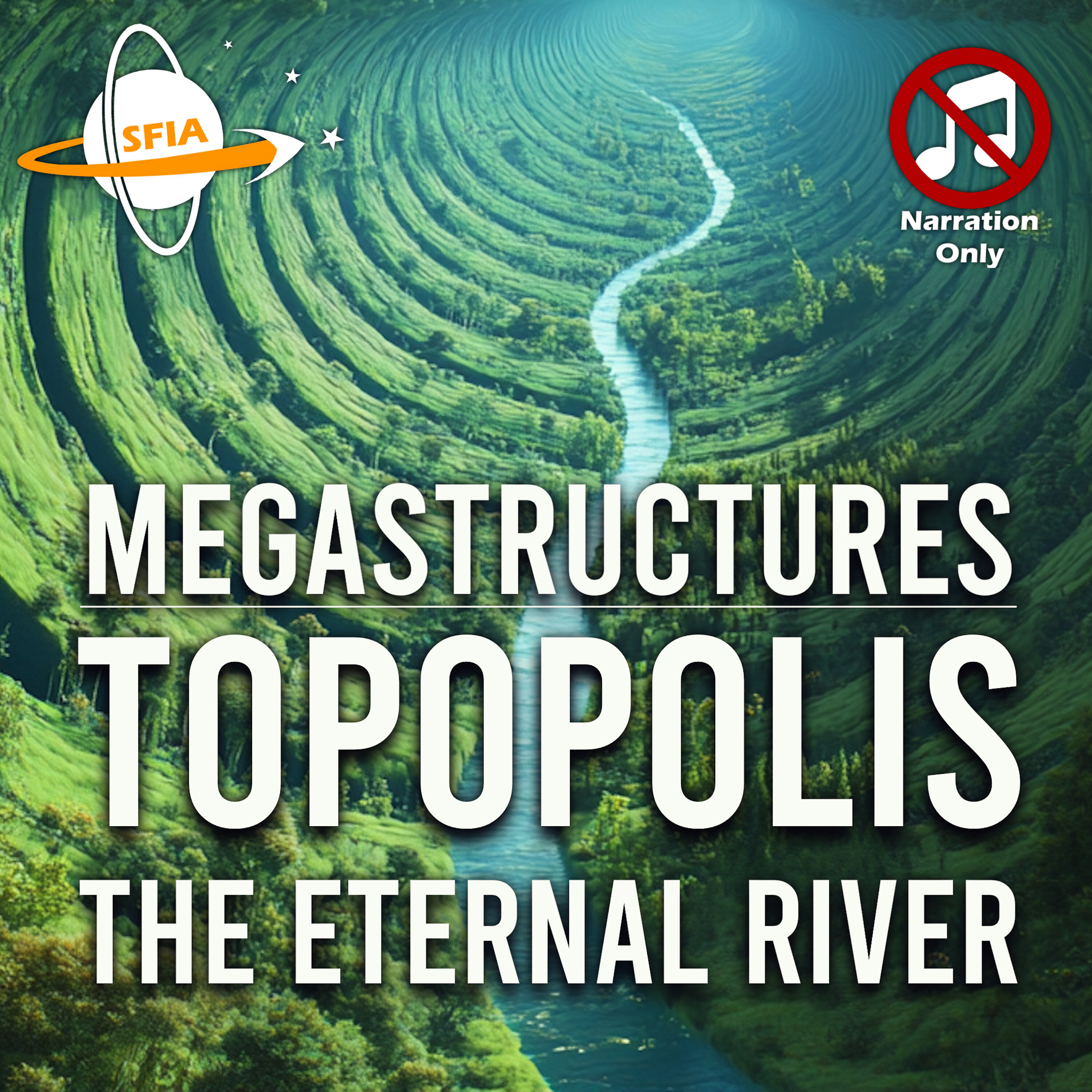 Topopolis: The Eternal River Space Habitat (Narration Only) - podcast episode cover